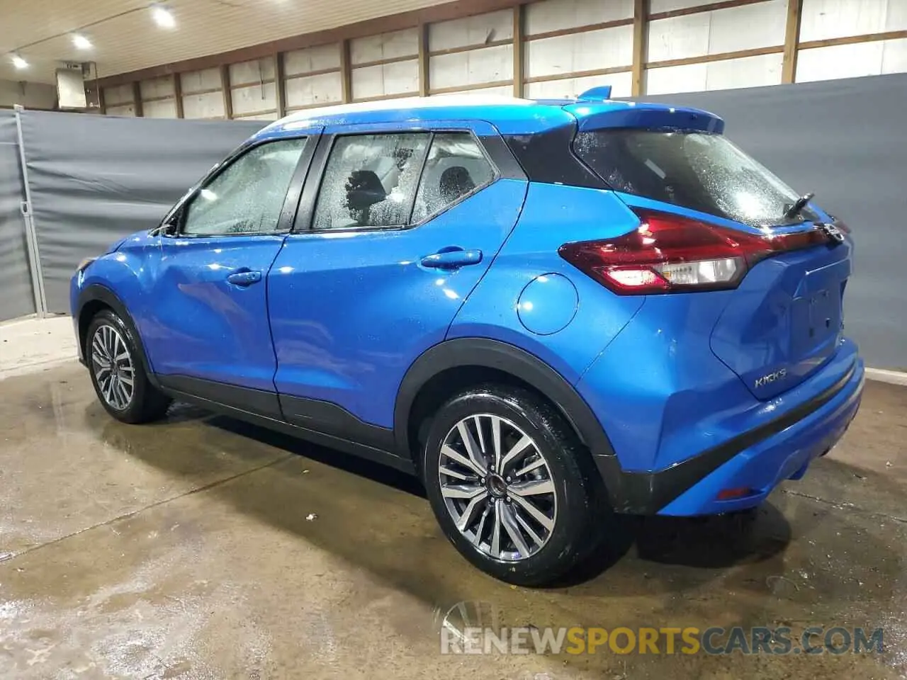 2 fotografías del automóvil dañado 3N1CP5CVXRL552086 NISSAN KICKS 2024