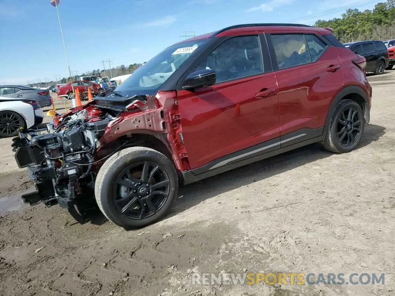 1 fotografías del automóvil dañado 3N1CP5DV0RL560695 NISSAN KICKS 2024