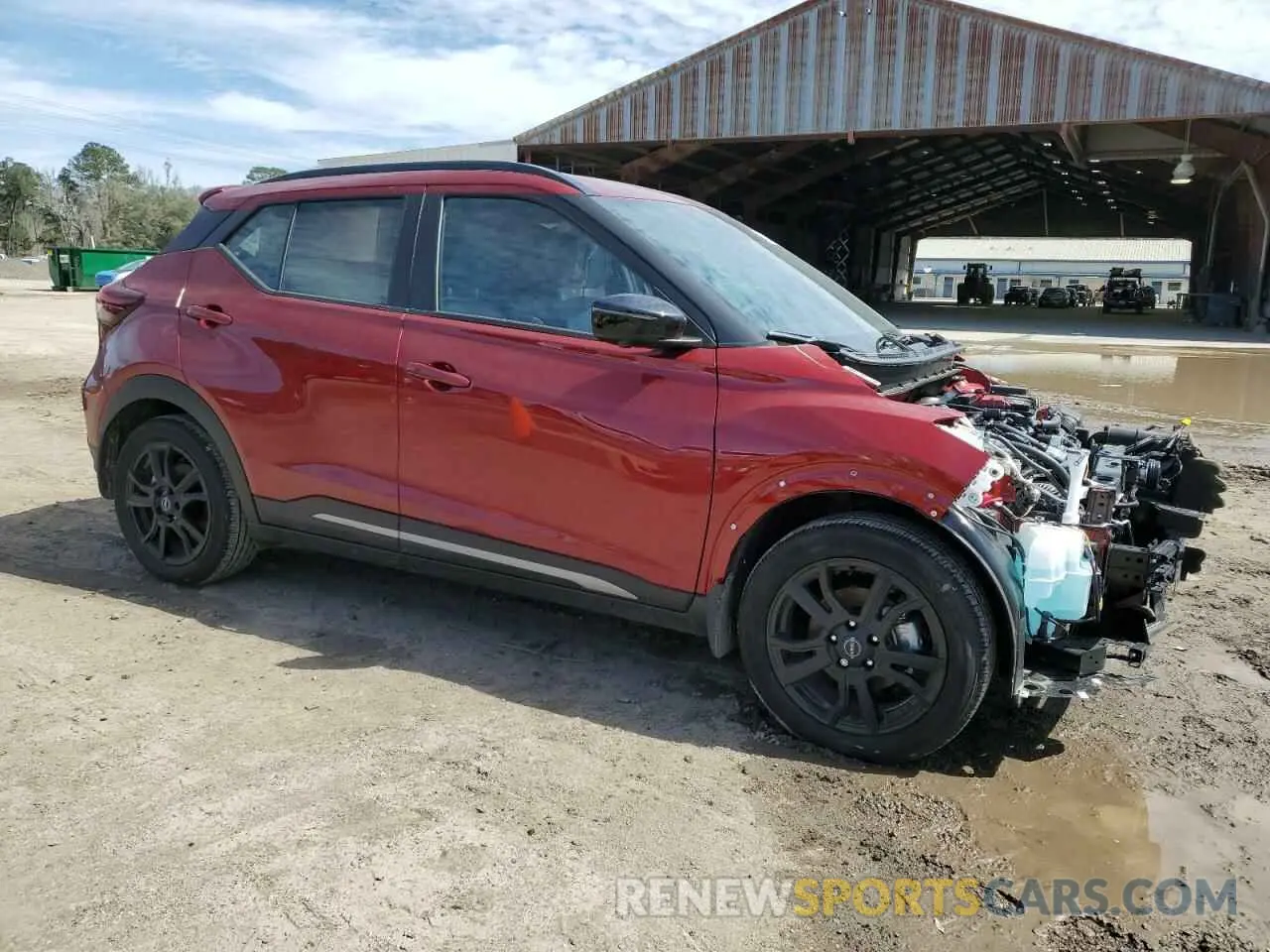 4 fotografías del automóvil dañado 3N1CP5DV0RL560695 NISSAN KICKS 2024