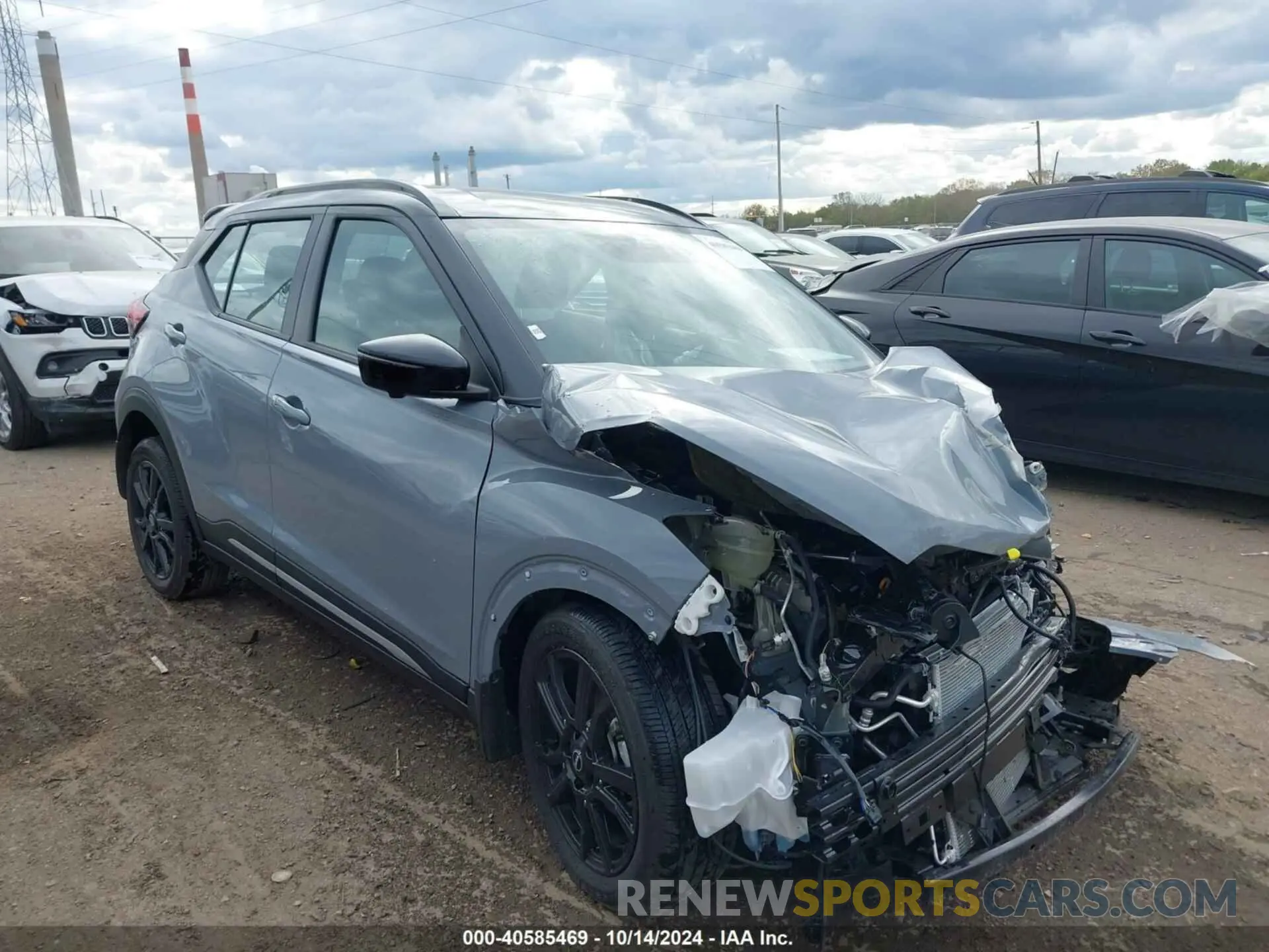 1 fotografías del automóvil dañado 3N1CP5DV2RL505746 NISSAN KICKS 2024