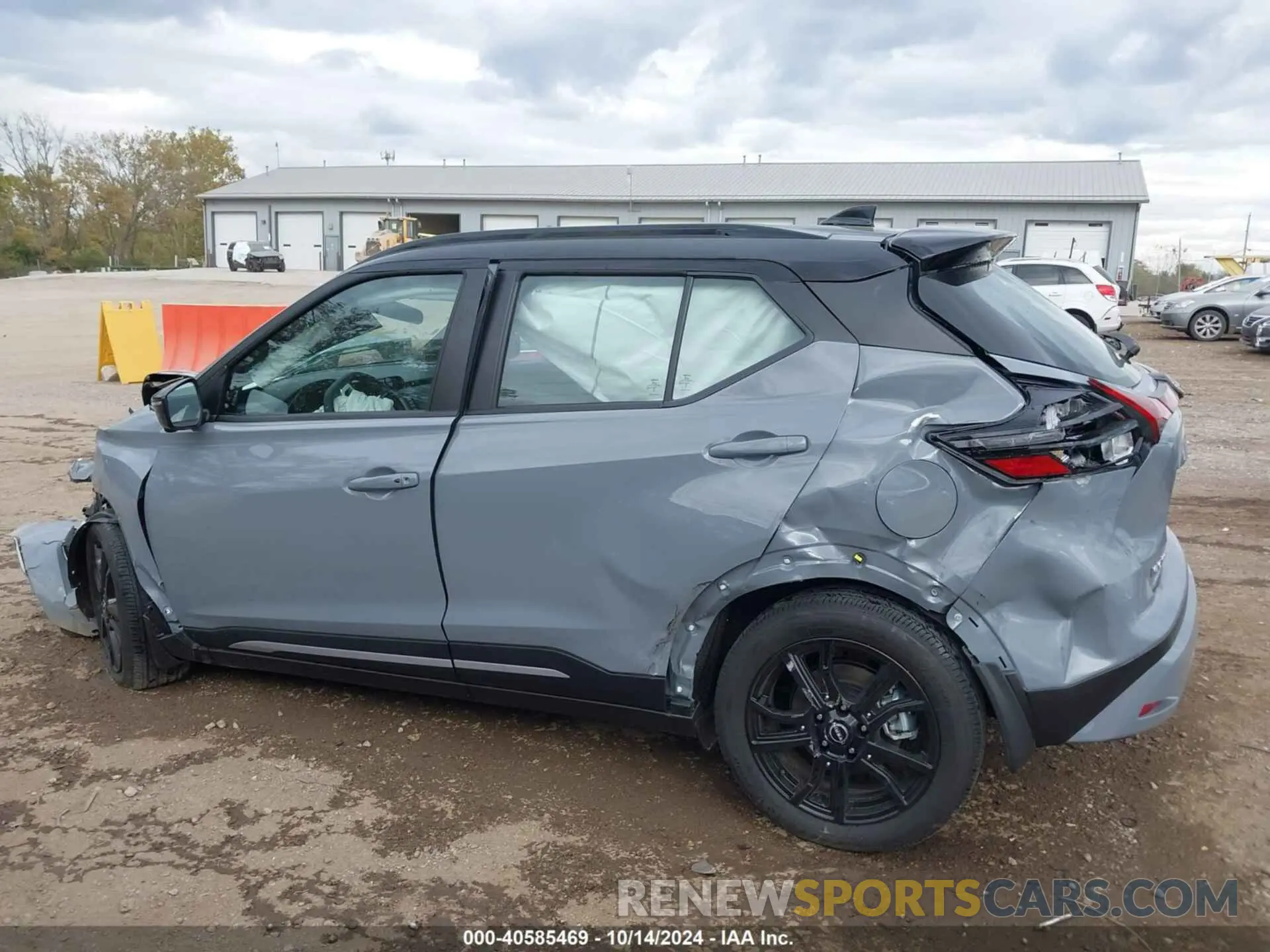 14 fotografías del automóvil dañado 3N1CP5DV2RL505746 NISSAN KICKS 2024