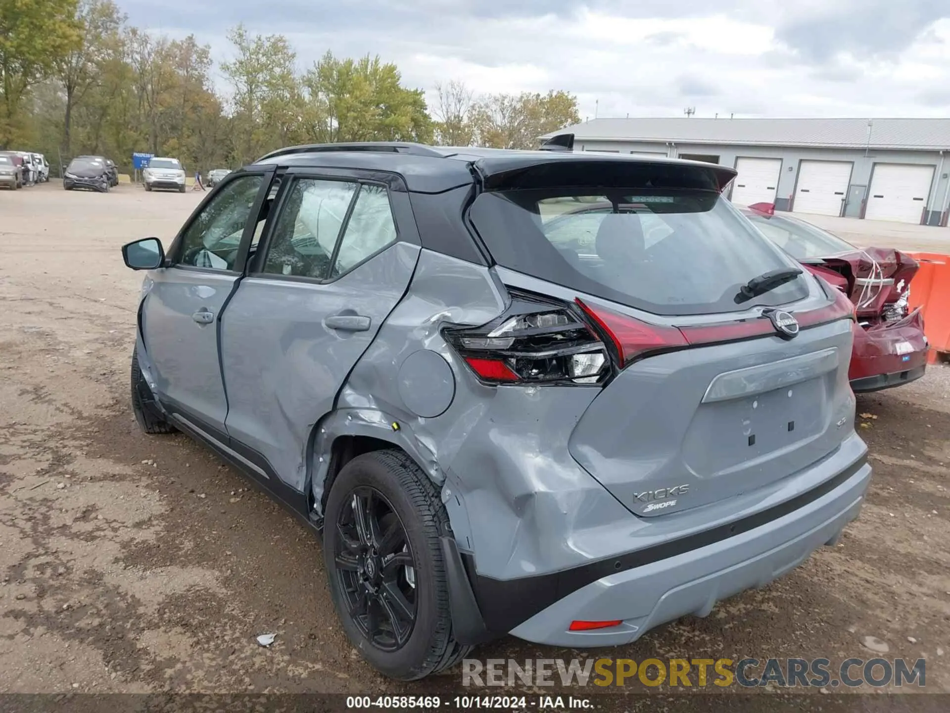 3 fotografías del automóvil dañado 3N1CP5DV2RL505746 NISSAN KICKS 2024
