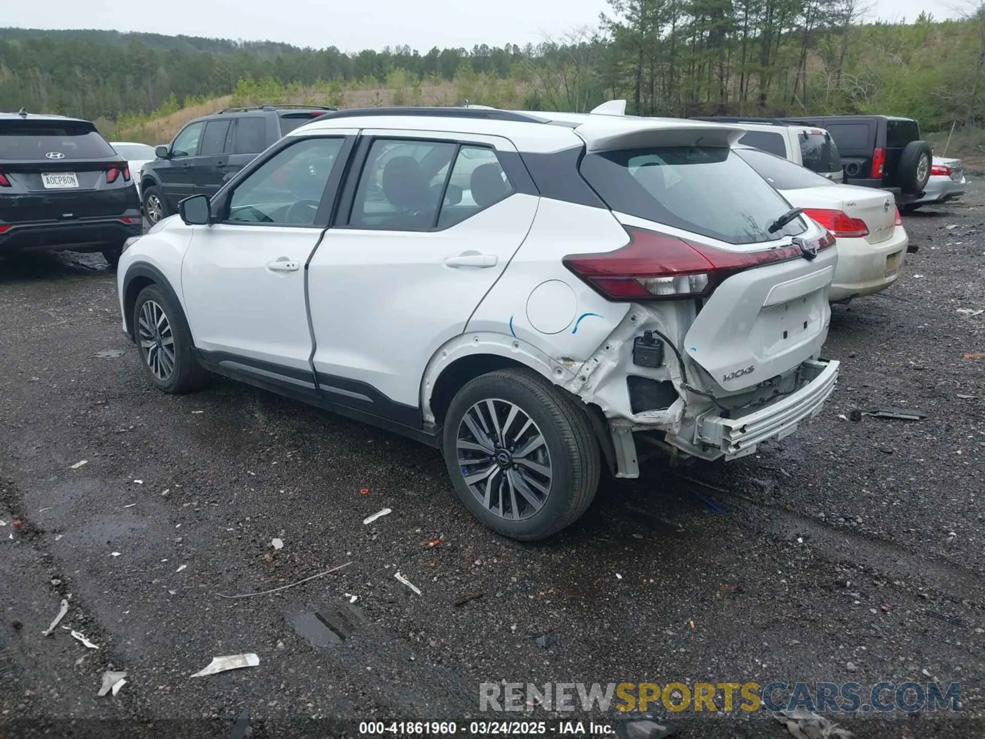 3 fotografías del automóvil dañado 3N1CP5DV3RL482106 NISSAN KICKS 2024