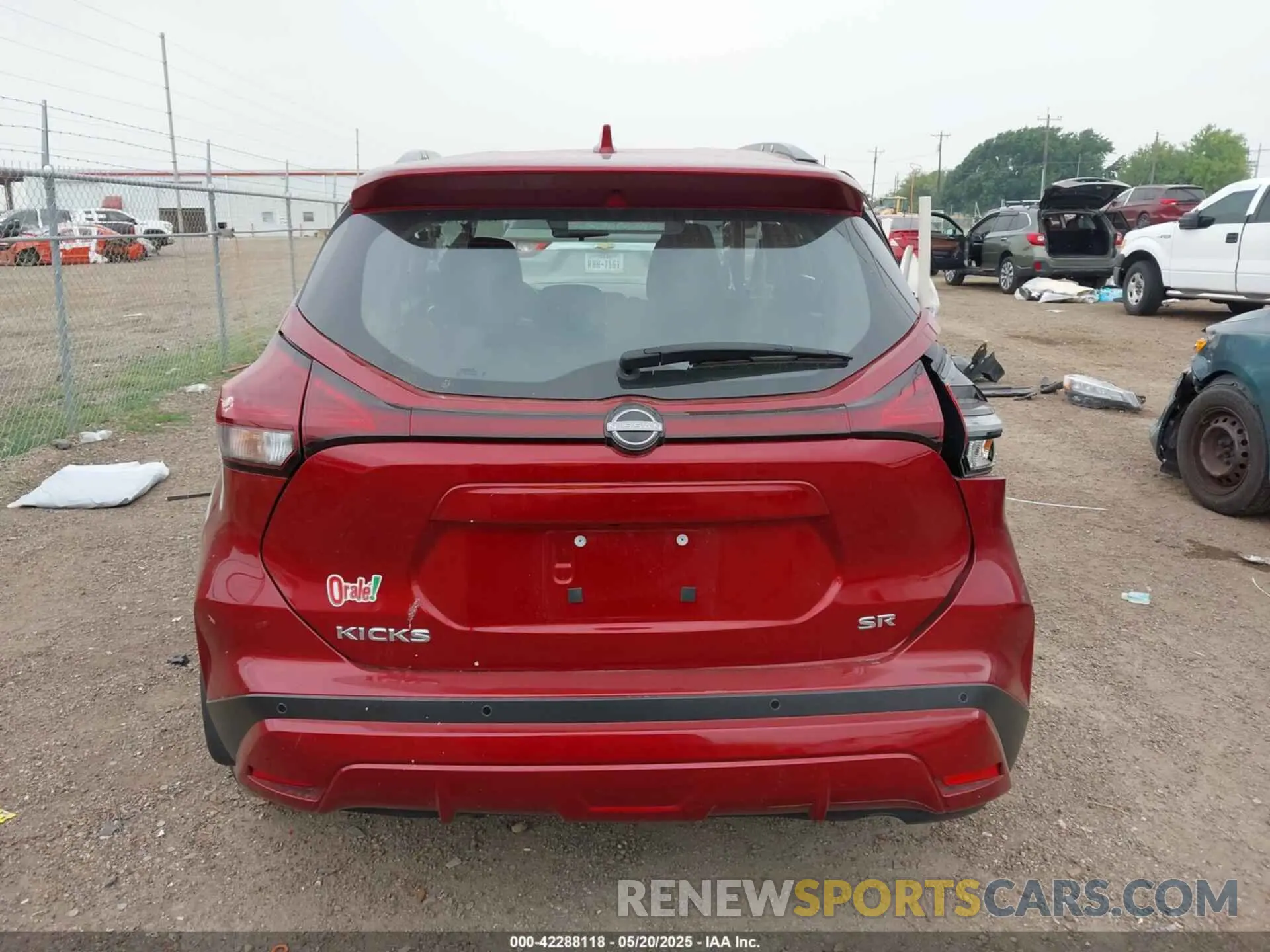 17 fotografías del automóvil dañado 3N1CP5DV4RL500838 NISSAN KICKS 2024