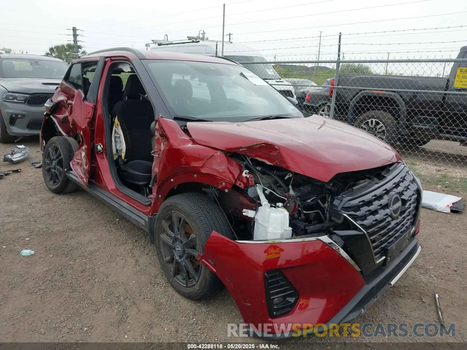 6 fotografías del automóvil dañado 3N1CP5DV4RL500838 NISSAN KICKS 2024
