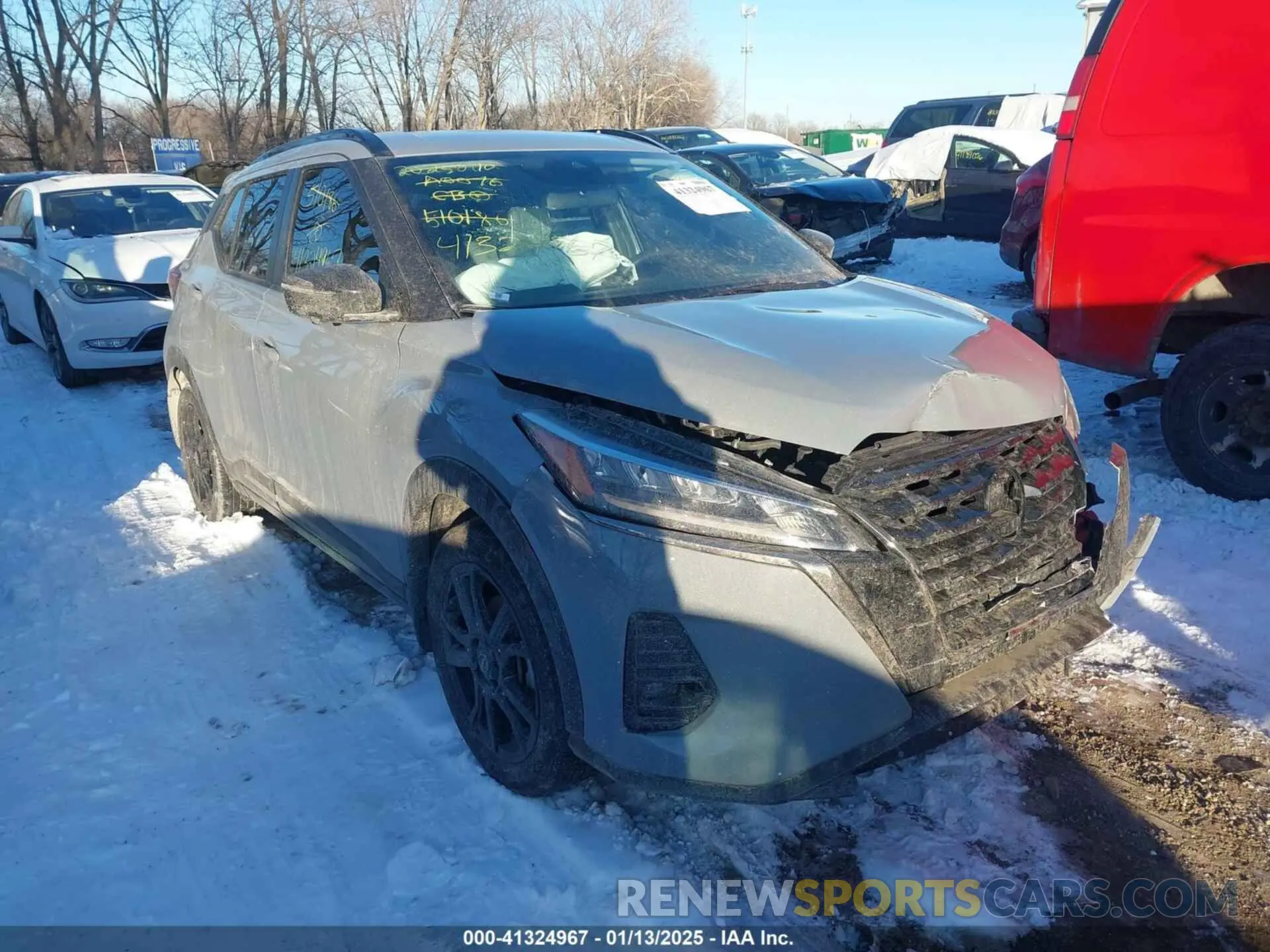 1 fotografías del automóvil dañado 3N1CP5DV4RL510186 NISSAN KICKS 2024