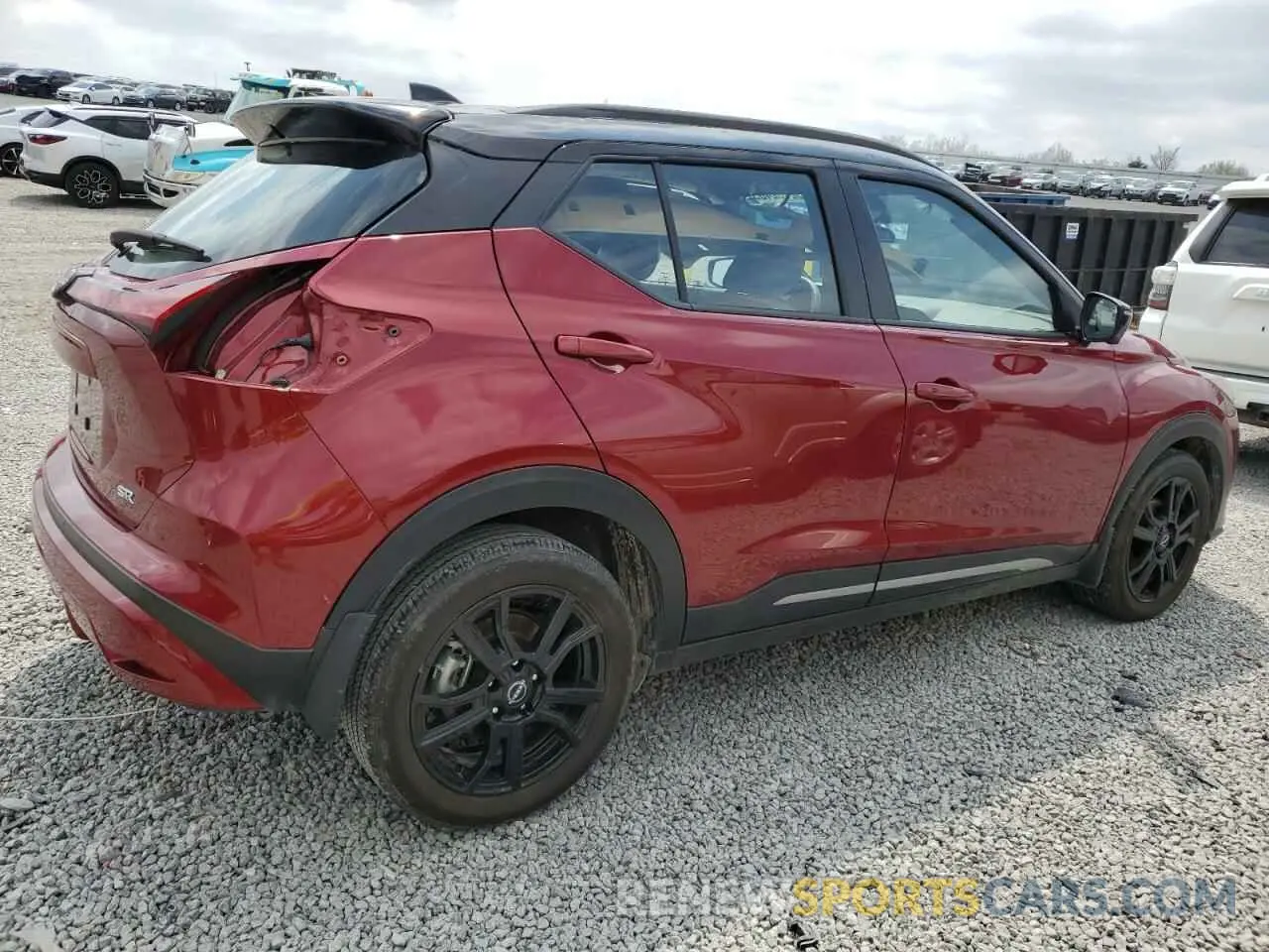 3 fotografías del automóvil dañado 3N1CP5DV4RL549571 NISSAN KICKS 2024
