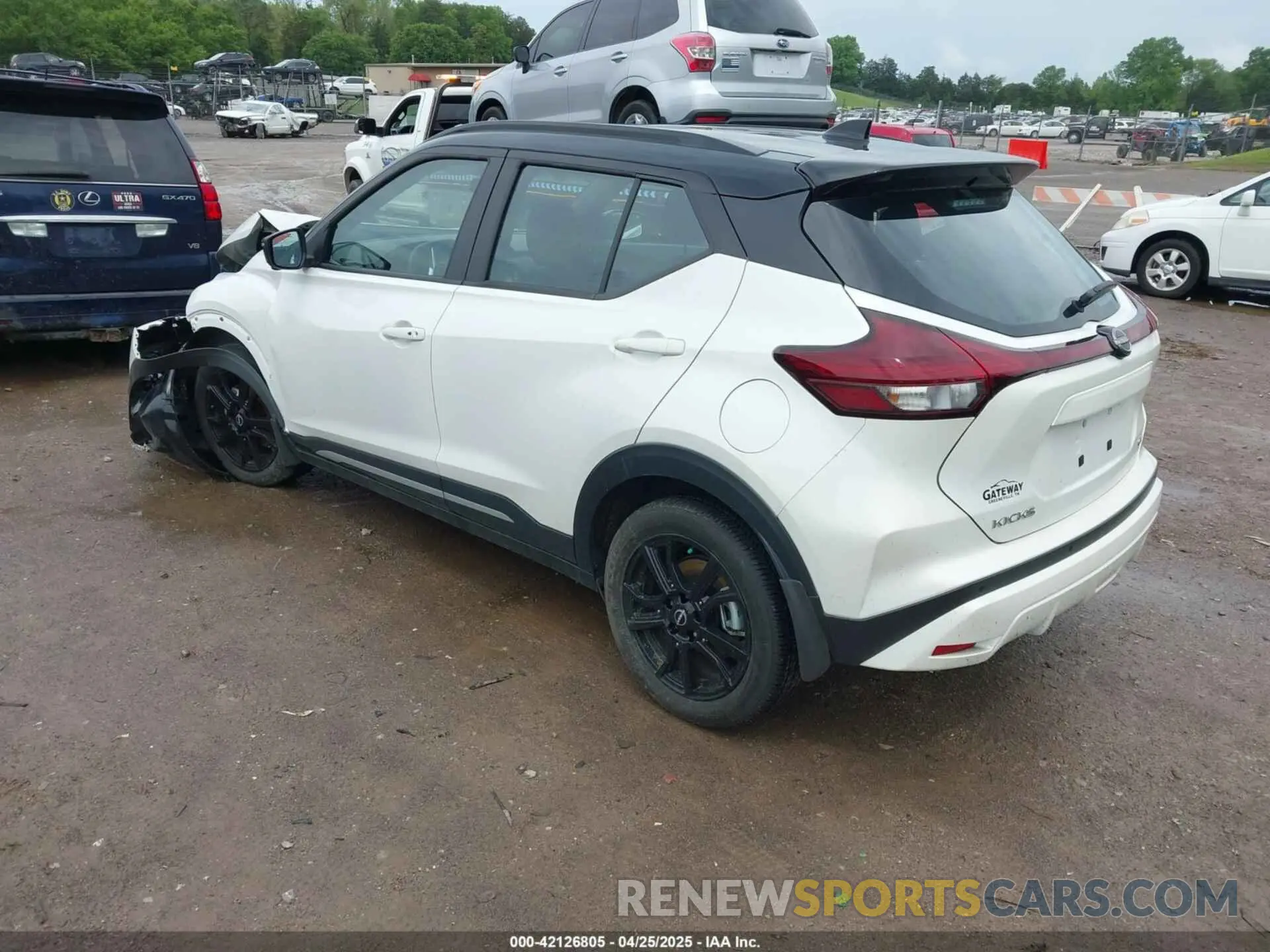 3 fotografías del automóvil dañado 3N1CP5DV7RL489821 NISSAN KICKS 2024