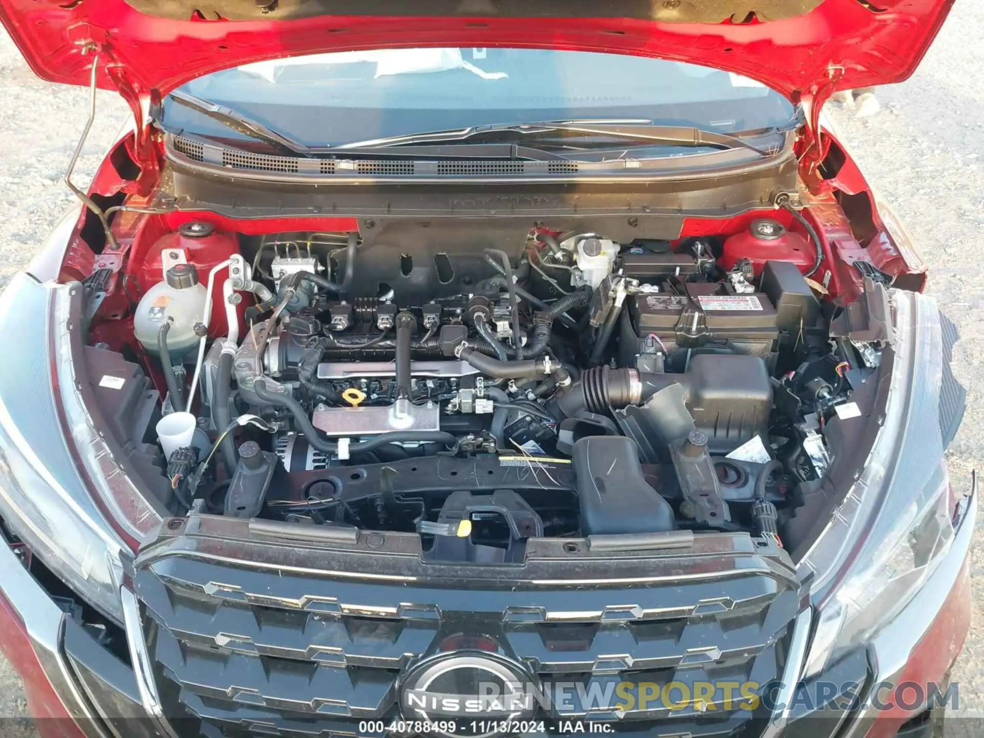 10 fotografías del automóvil dañado 3N1CP5DV9RL536749 NISSAN KICKS 2024
