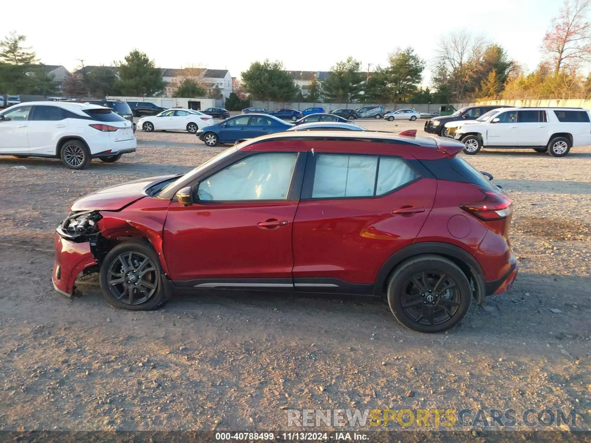 14 fotografías del automóvil dañado 3N1CP5DV9RL536749 NISSAN KICKS 2024