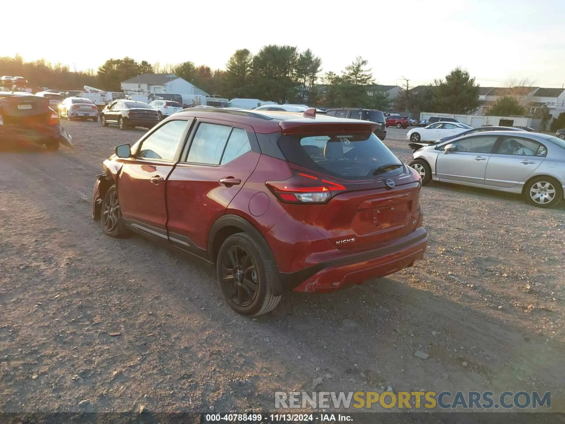 3 fotografías del automóvil dañado 3N1CP5DV9RL536749 NISSAN KICKS 2024