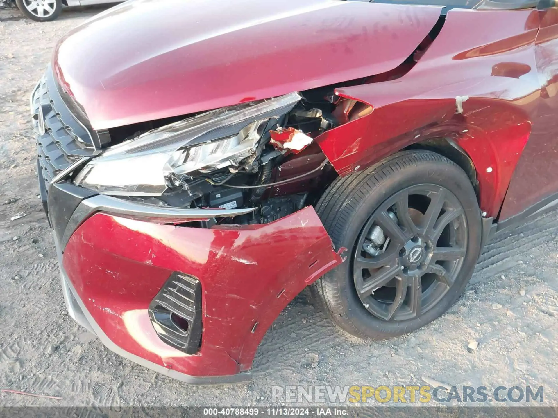 6 fotografías del automóvil dañado 3N1CP5DV9RL536749 NISSAN KICKS 2024