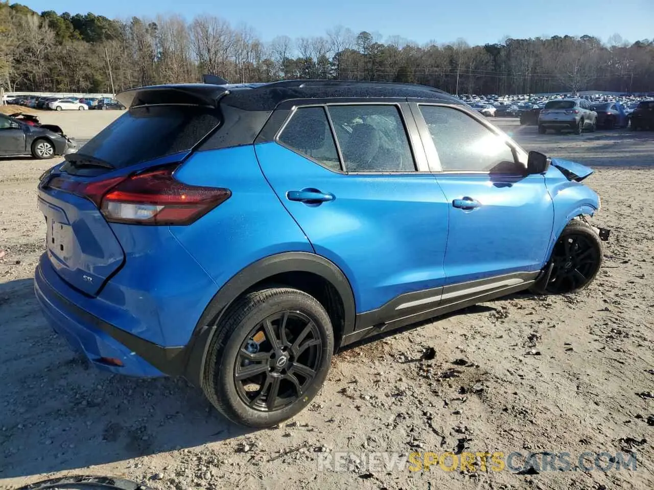 3 fotografías del automóvil dañado 3N1CP5DV9RL564793 NISSAN KICKS 2024