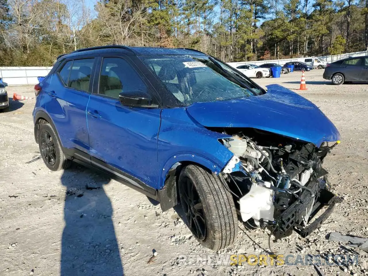 4 fotografías del automóvil dañado 3N1CP5DV9RL564793 NISSAN KICKS 2024