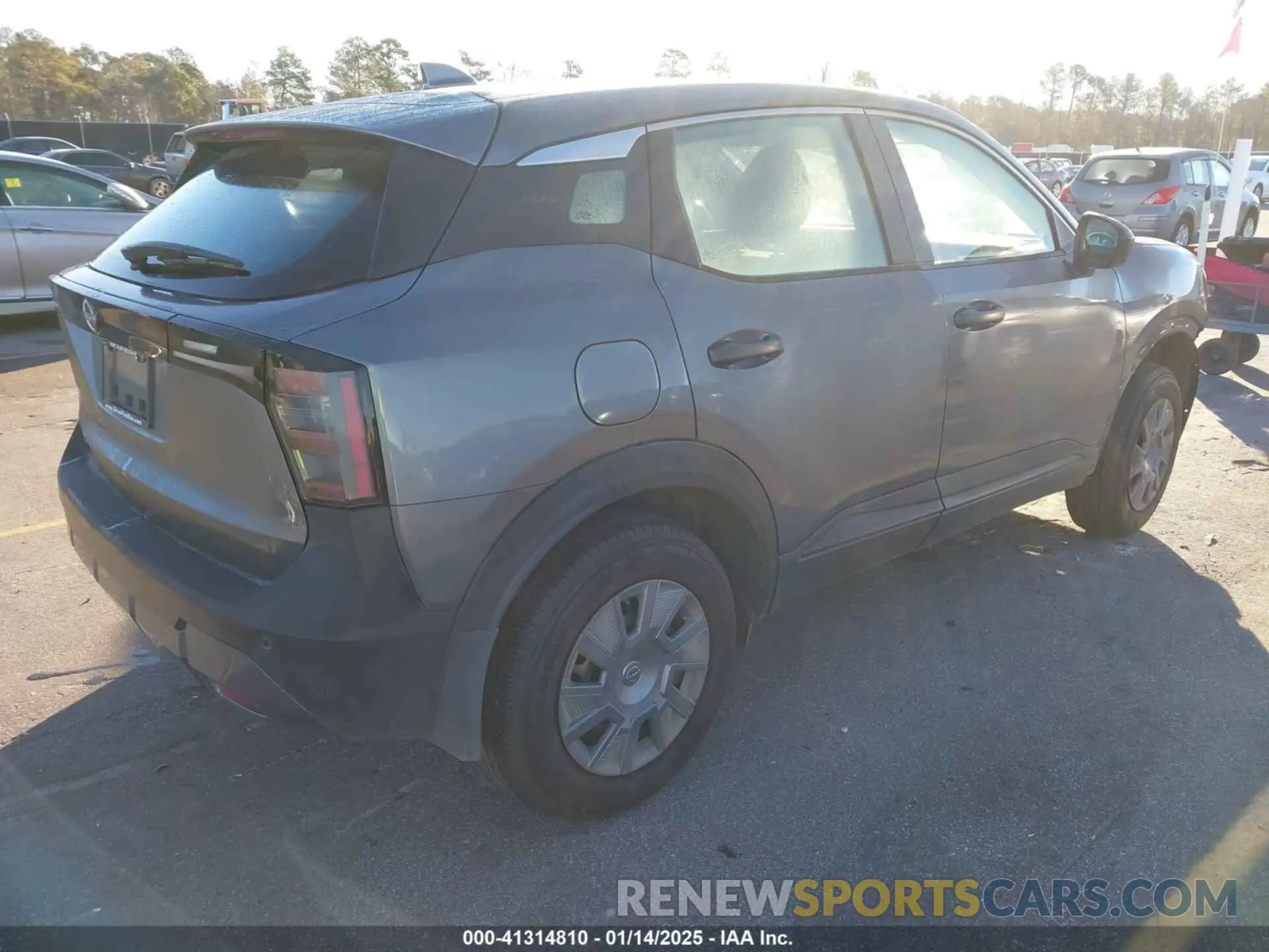 4 fotografías del automóvil dañado 3N8AP6BA0SL306781 NISSAN KICKS 2025