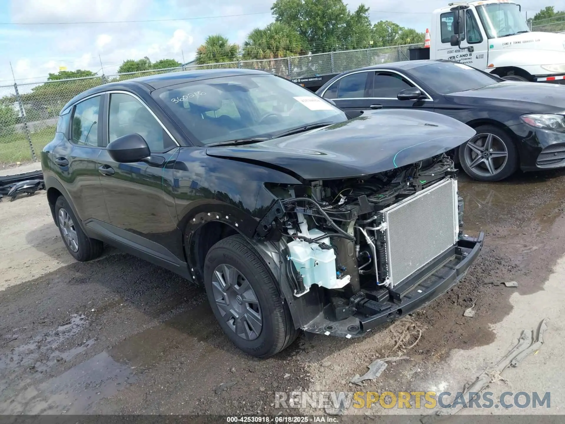 1 fotografías del automóvil dañado 3N8AP6BA4SL320683 NISSAN KICKS 2025