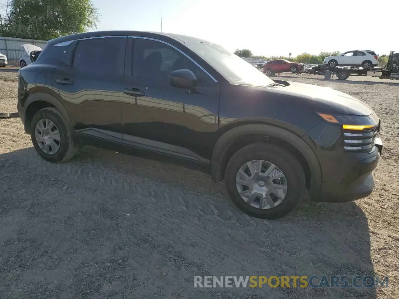 4 fotografías del automóvil dañado 3N8AP6BA6SL356522 NISSAN KICKS 2025