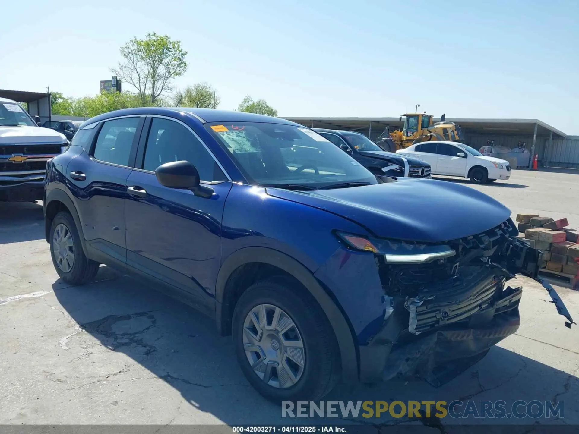 1 fotografías del automóvil dañado 3N8AP6BA9SL342579 NISSAN KICKS 2025