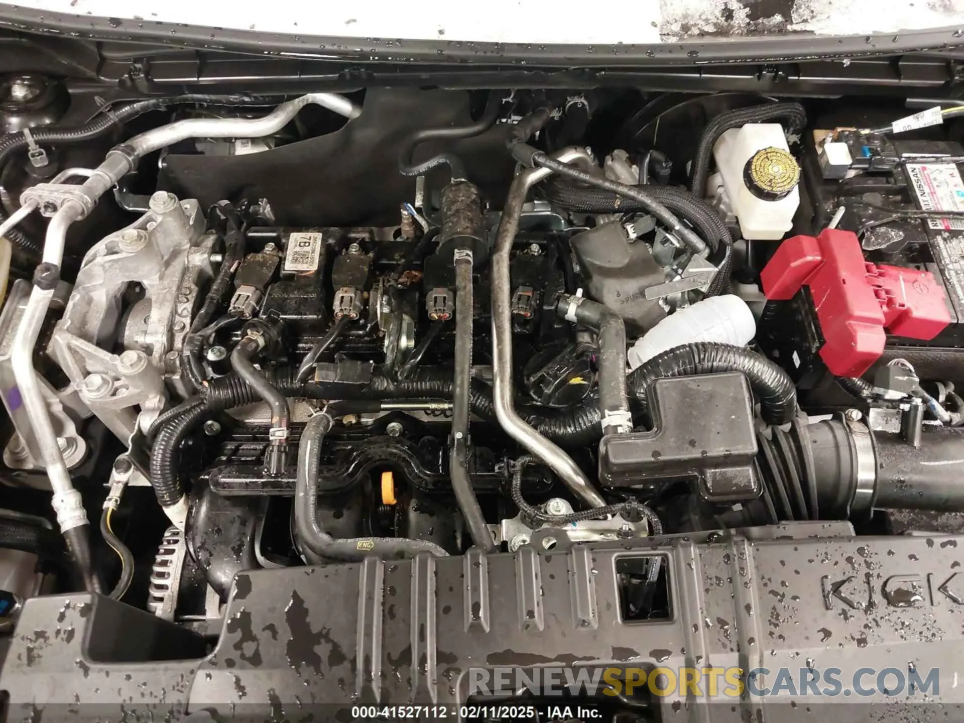 10 fotografías del automóvil dañado 3N8AP6BB1SL307799 NISSAN KICKS 2025
