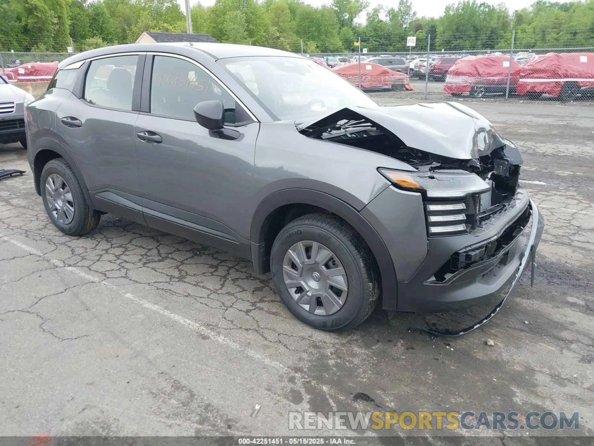 1 fotografías del automóvil dañado 3N8AP6BB4SL348928 NISSAN KICKS 2025