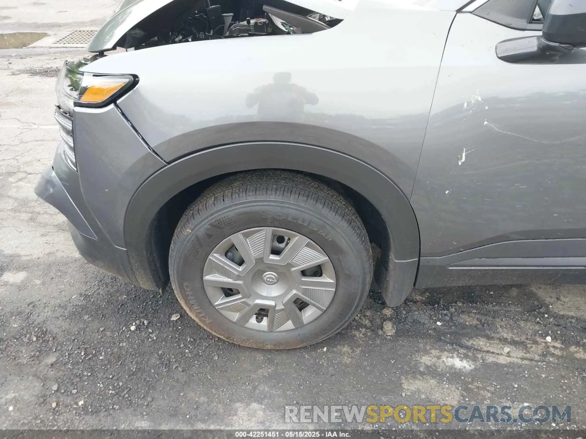 18 fotografías del automóvil dañado 3N8AP6BB4SL348928 NISSAN KICKS 2025