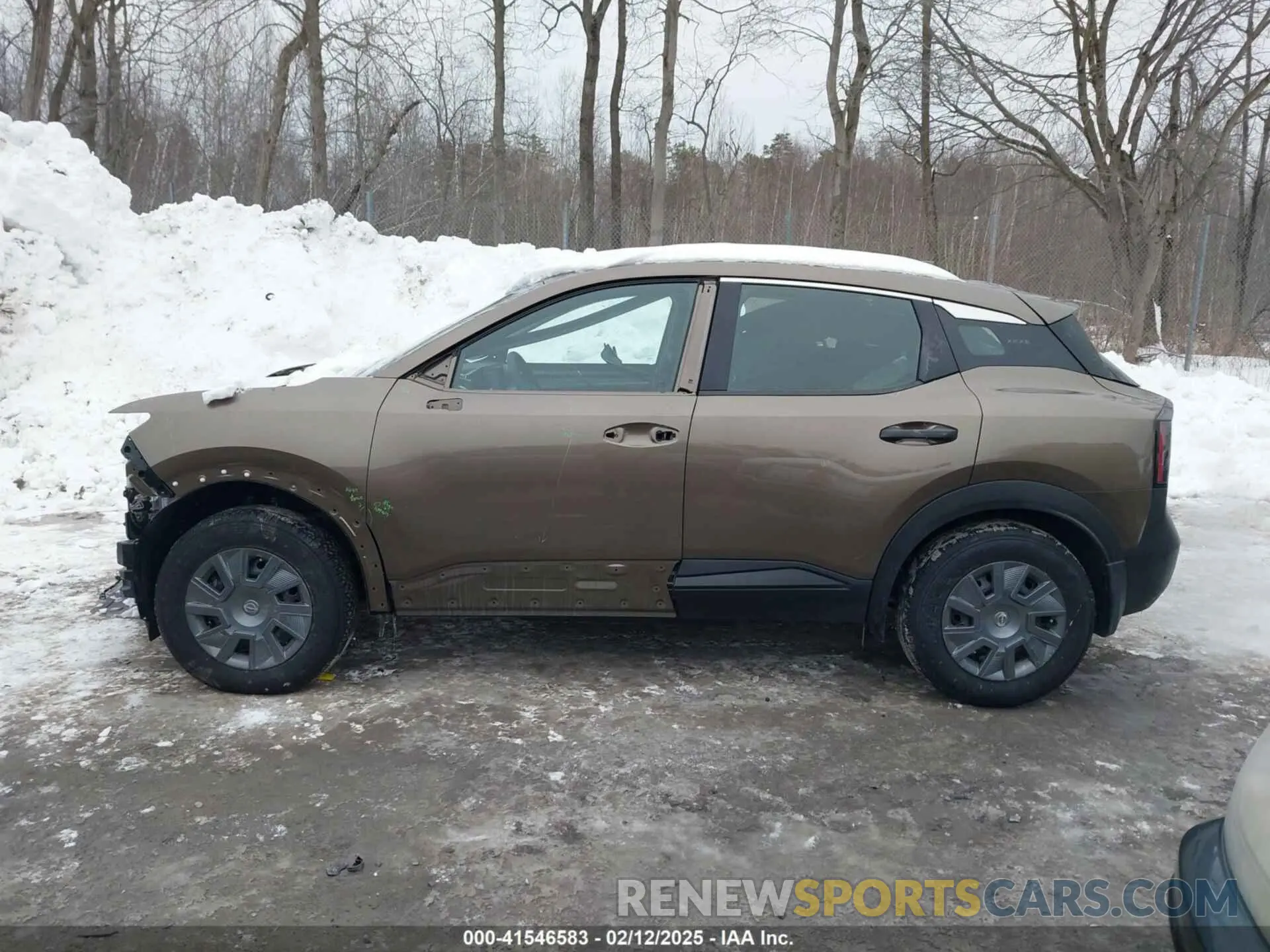 14 fotografías del automóvil dañado 3N8AP6BBXSL313200 NISSAN KICKS 2025