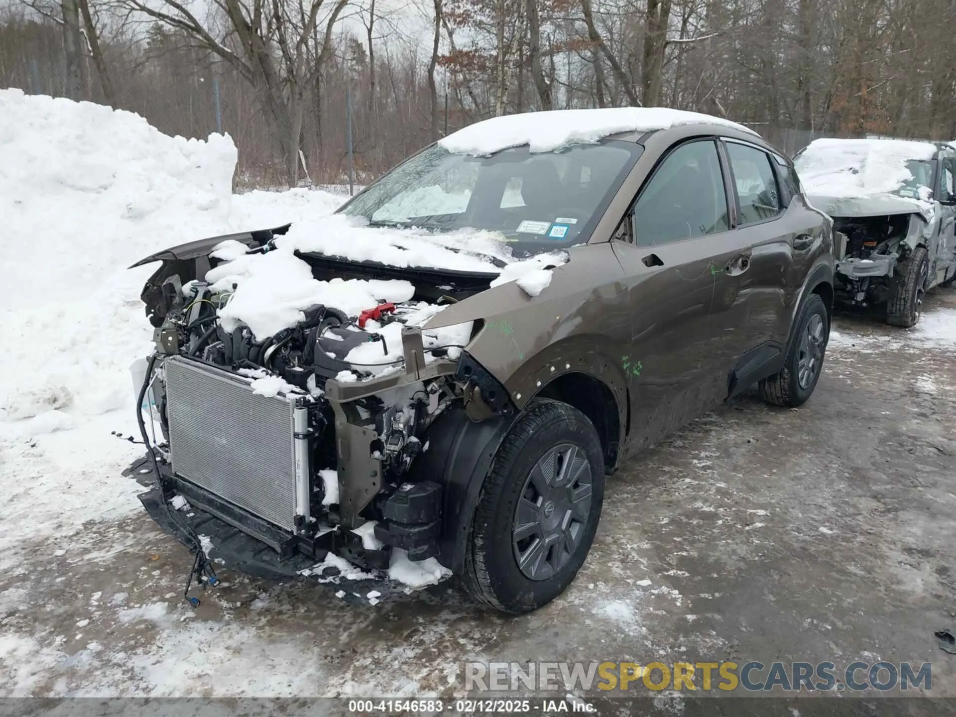 6 fotografías del automóvil dañado 3N8AP6BBXSL313200 NISSAN KICKS 2025