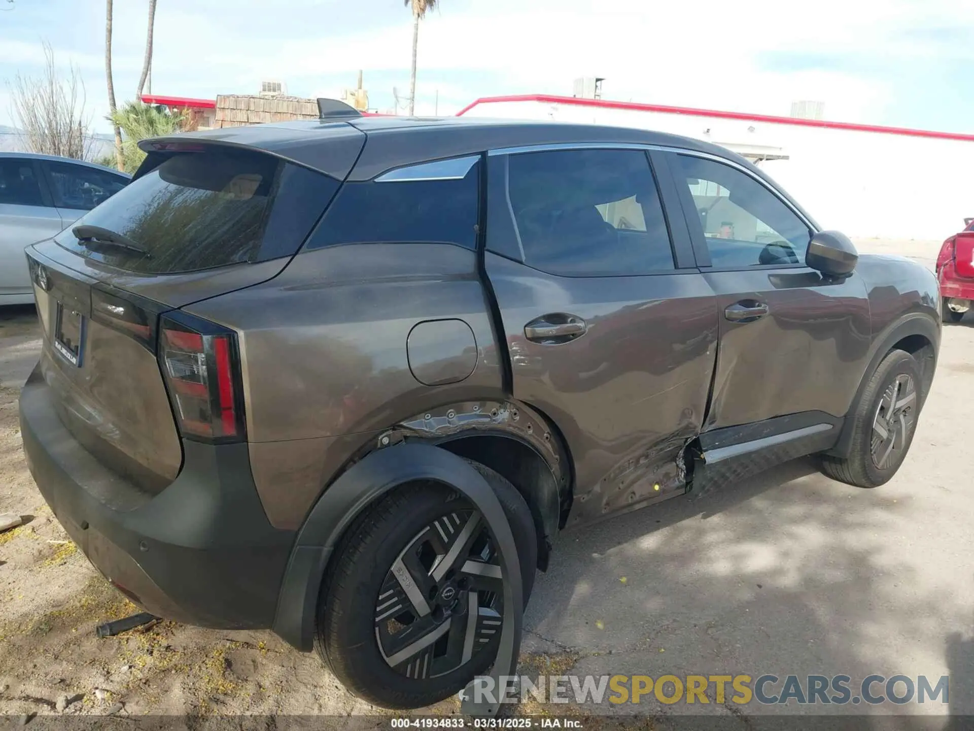 6 fotografías del automóvil dañado 3N8AP6CA0SL367322 NISSAN KICKS 2025