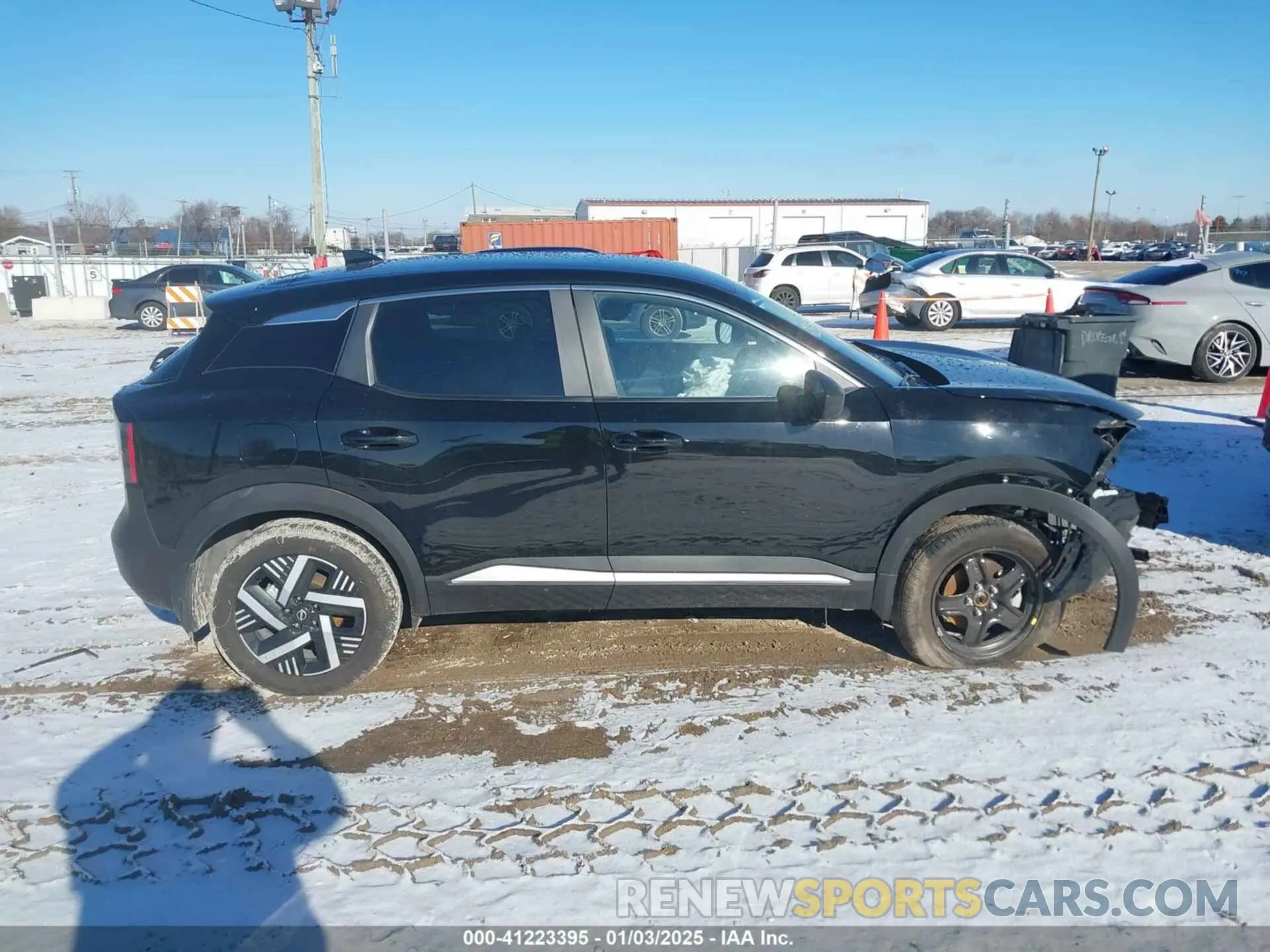 12 fotografías del automóvil dañado 3N8AP6CA1SL320770 NISSAN KICKS 2025