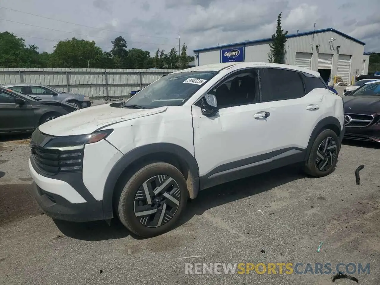 1 fotografías del automóvil dañado 3N8AP6CA2SL322981 NISSAN KICKS 2025