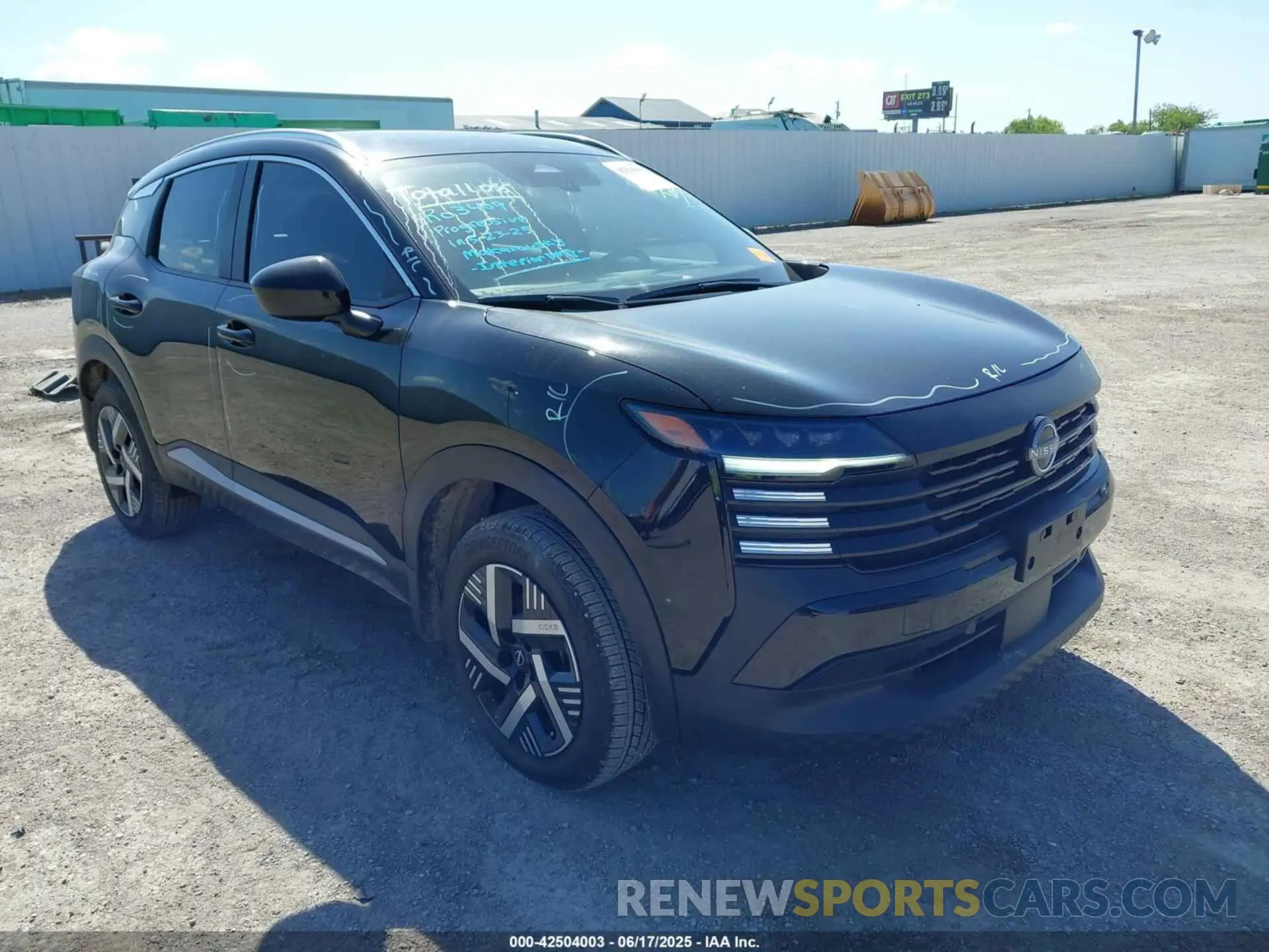 1 fotografías del automóvil dañado 3N8AP6CA5SL380342 NISSAN KICKS 2025