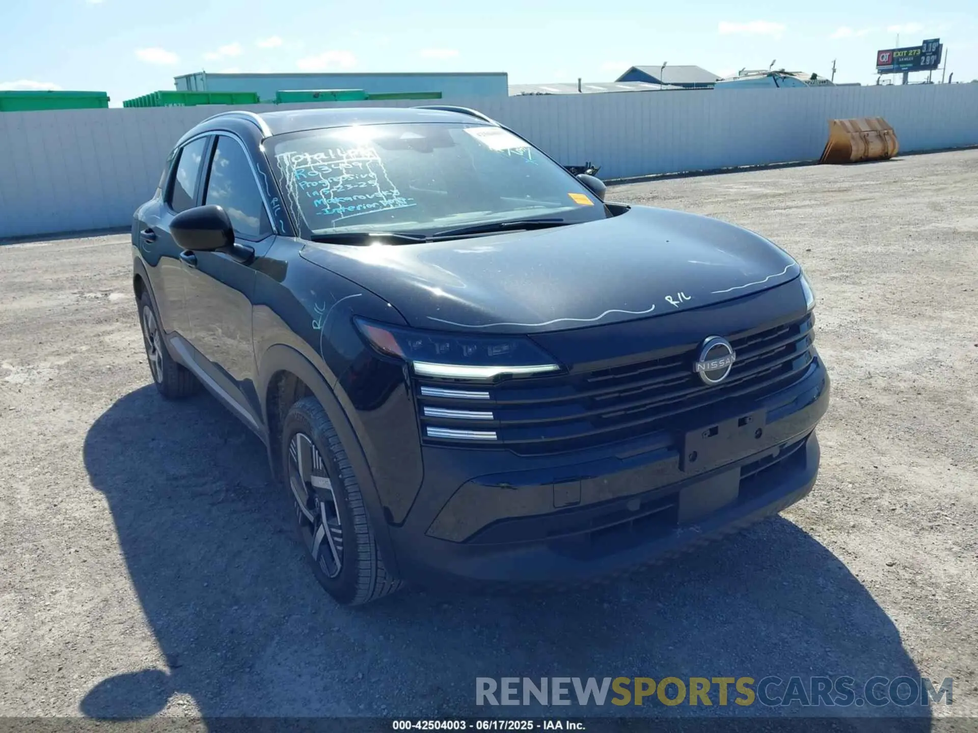 6 fotografías del automóvil dañado 3N8AP6CA5SL380342 NISSAN KICKS 2025