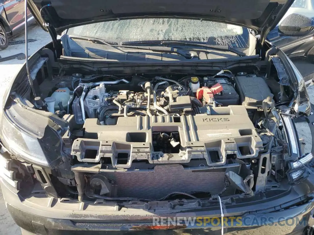 12 fotografías del automóvil dañado 3N8AP6CA6SL306797 NISSAN KICKS 2025