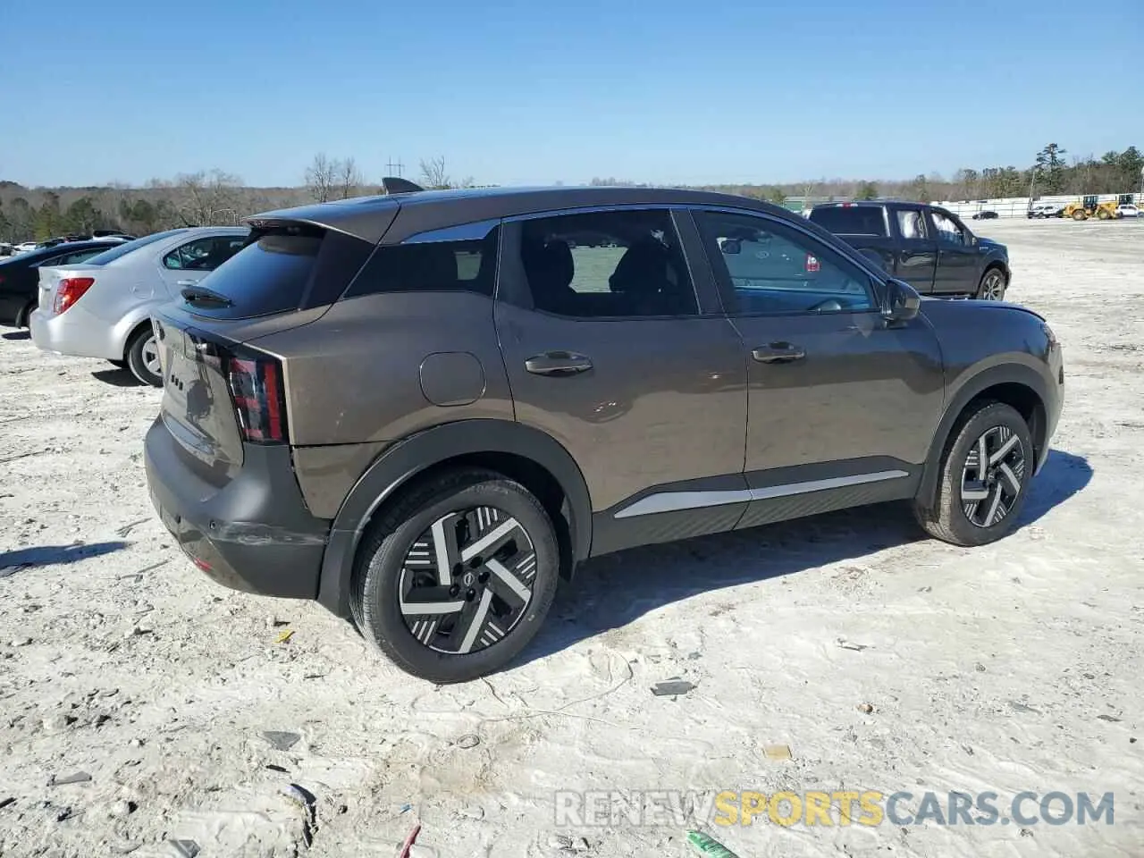 3 fotografías del automóvil dañado 3N8AP6CA6SL365543 NISSAN KICKS 2025