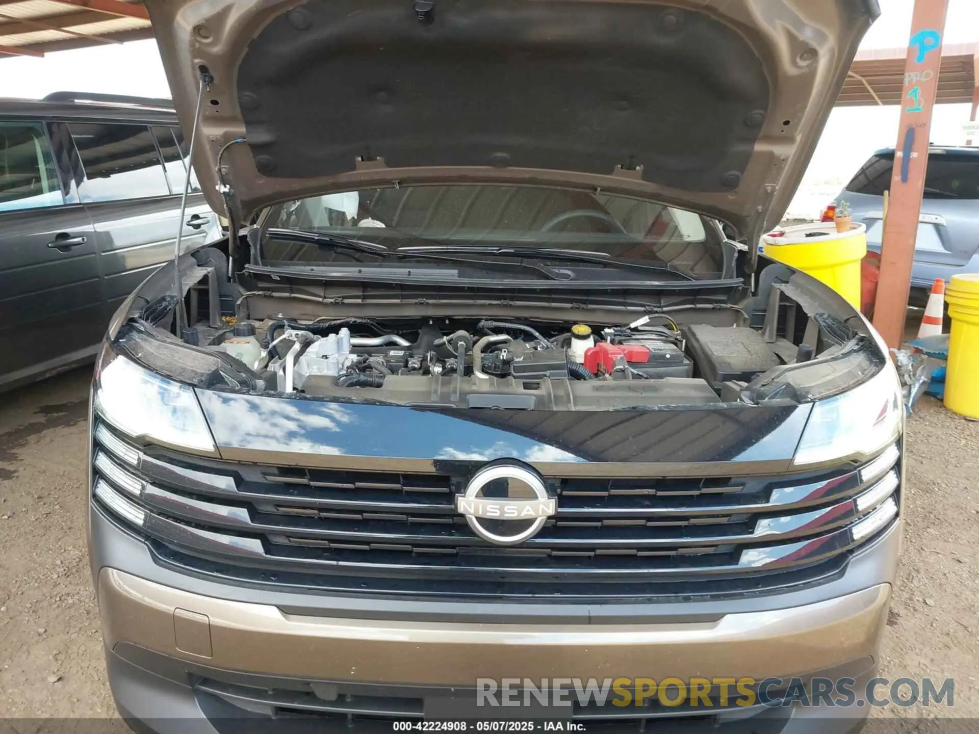 10 fotografías del automóvil dañado 3N8AP6CA7SL311796 NISSAN KICKS 2025