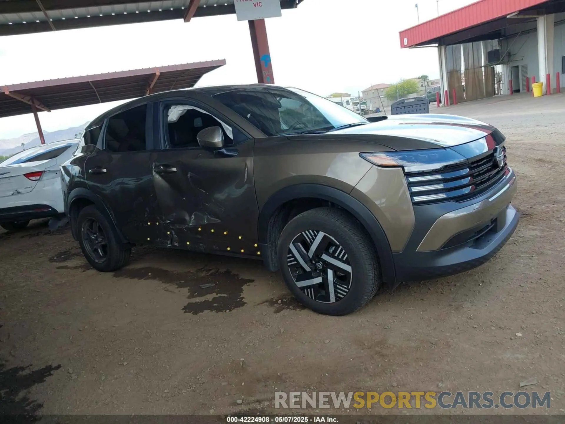 6 fotografías del automóvil dañado 3N8AP6CA7SL311796 NISSAN KICKS 2025