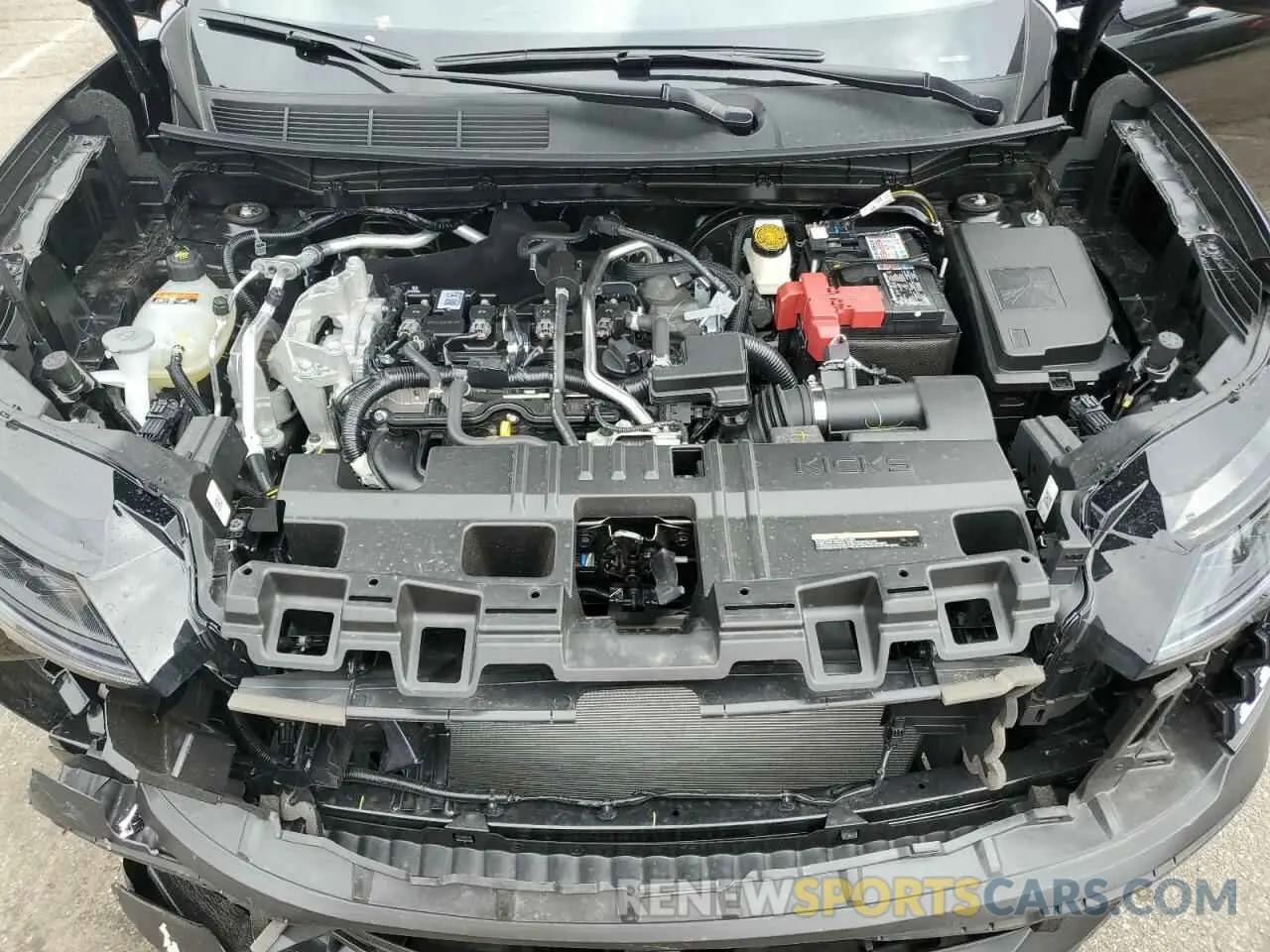12 fotografías del automóvil dañado 3N8AP6CA9SL318846 NISSAN KICKS 2025