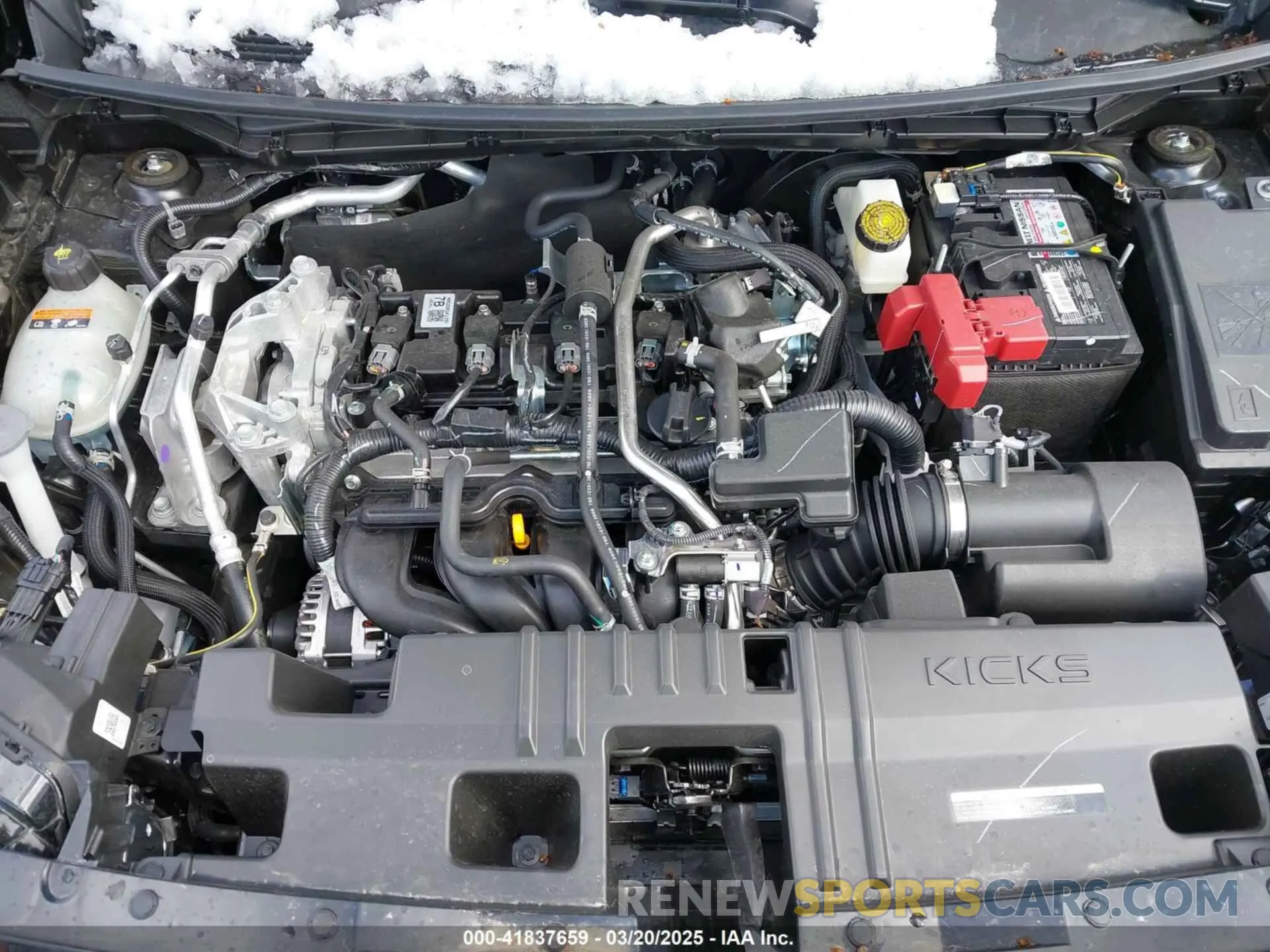 10 fotografías del automóvil dañado 3N8AP6CB5SL311157 NISSAN KICKS 2025