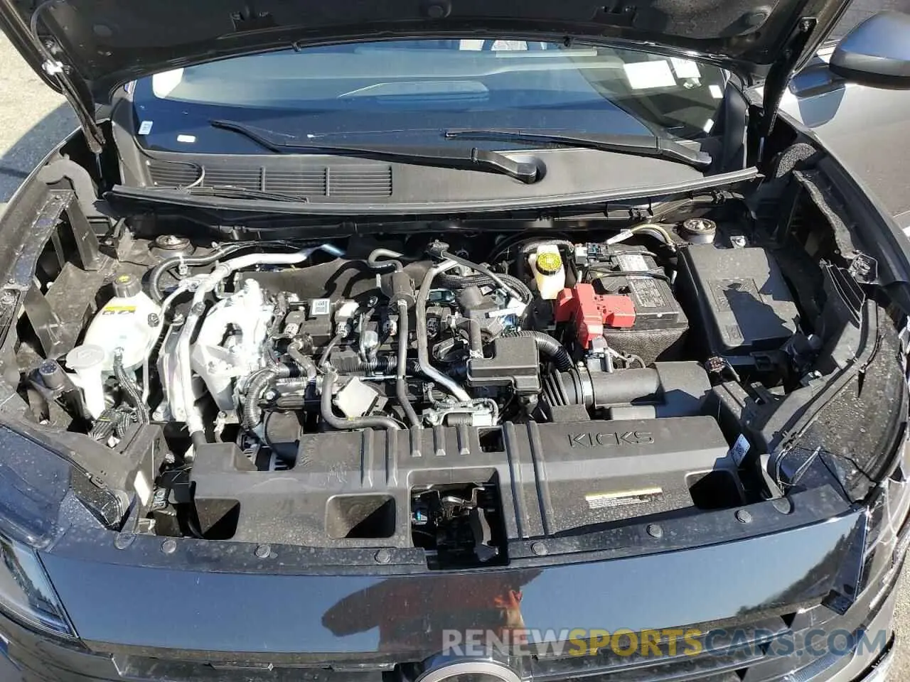 12 fotografías del automóvil dañado 3N8AP6CB5SL380348 NISSAN KICKS 2025