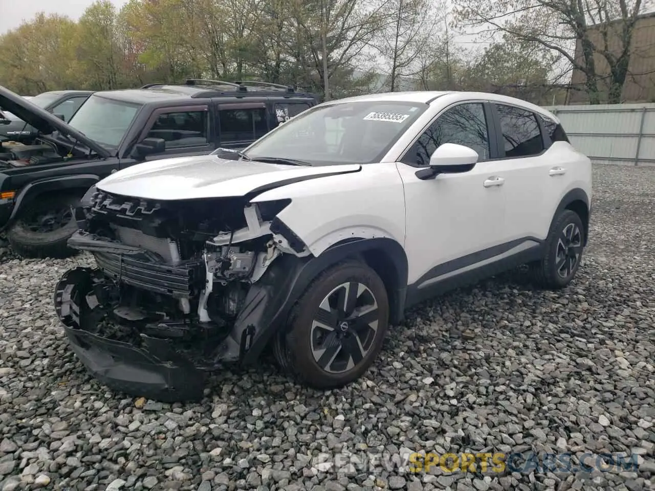1 fotografías del automóvil dañado 3N8AP6CB6SL300460 NISSAN KICKS 2025
