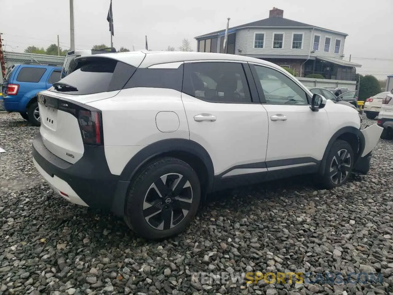 3 fotografías del automóvil dañado 3N8AP6CB6SL300460 NISSAN KICKS 2025