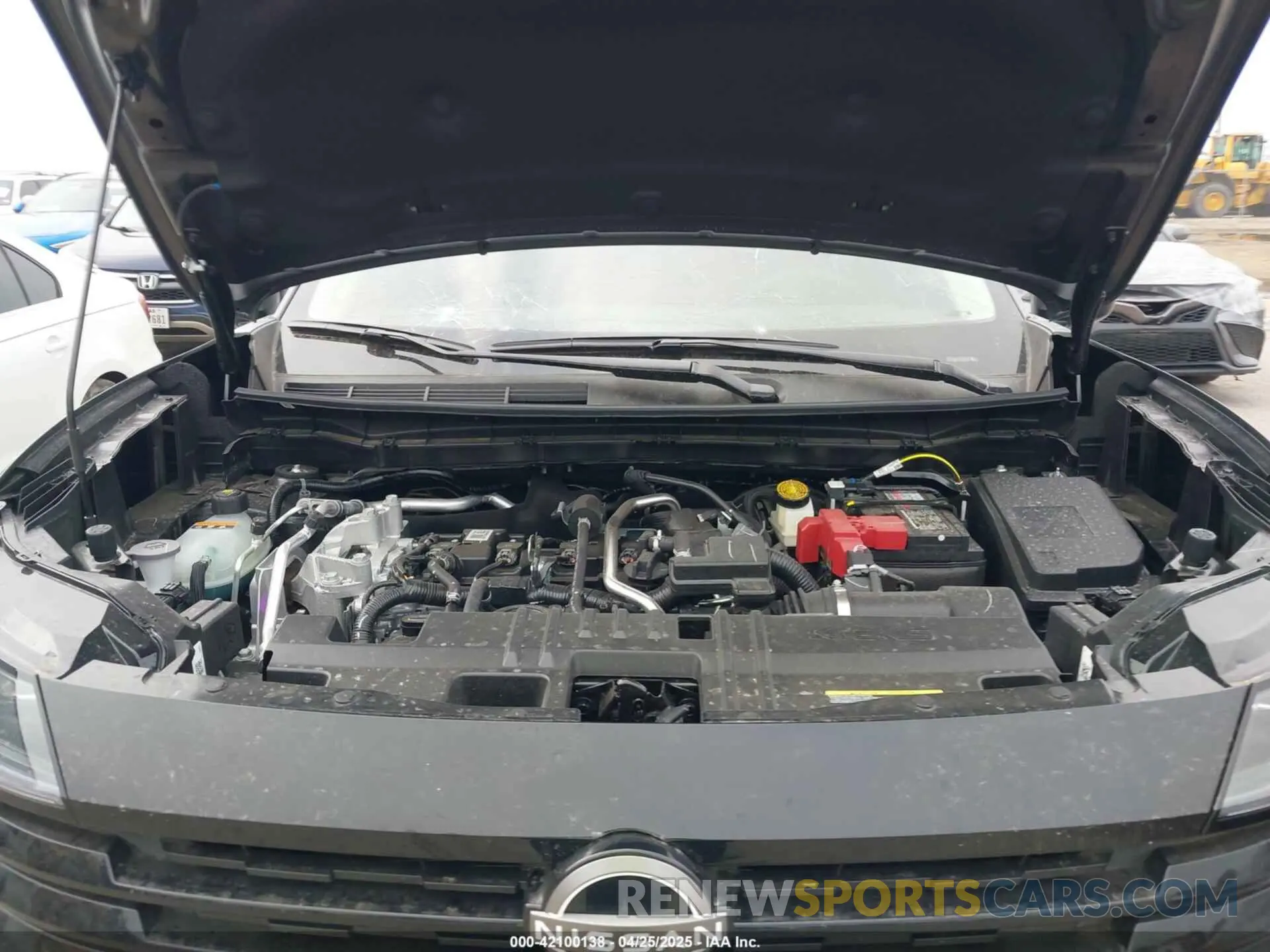 10 fotografías del automóvil dañado 3N8AP6CB6SL363493 NISSAN KICKS 2025