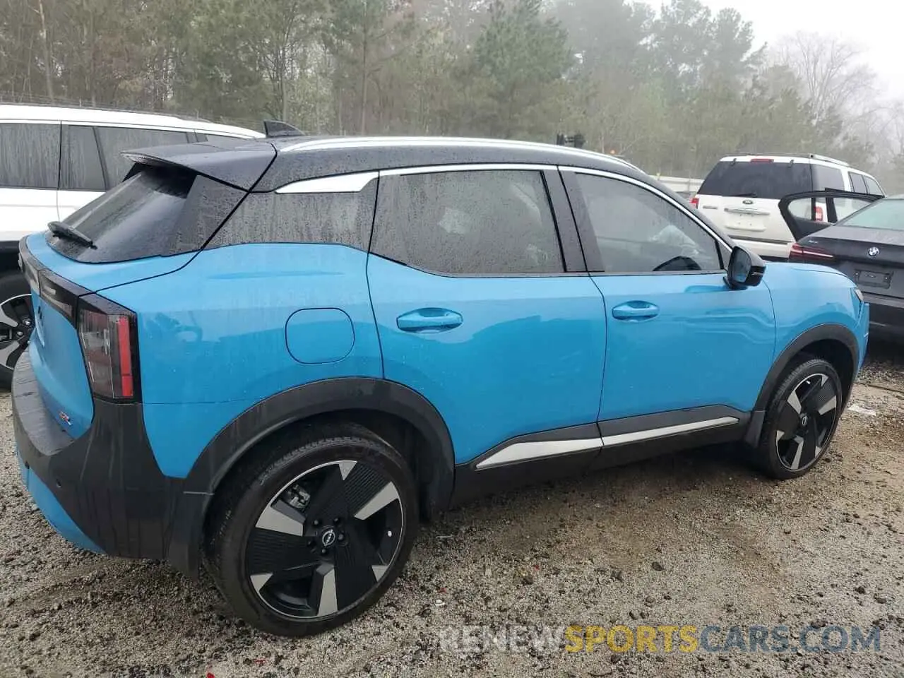3 fotografías del automóvil dañado 3N8AP6DA6SL311433 NISSAN KICKS 2025