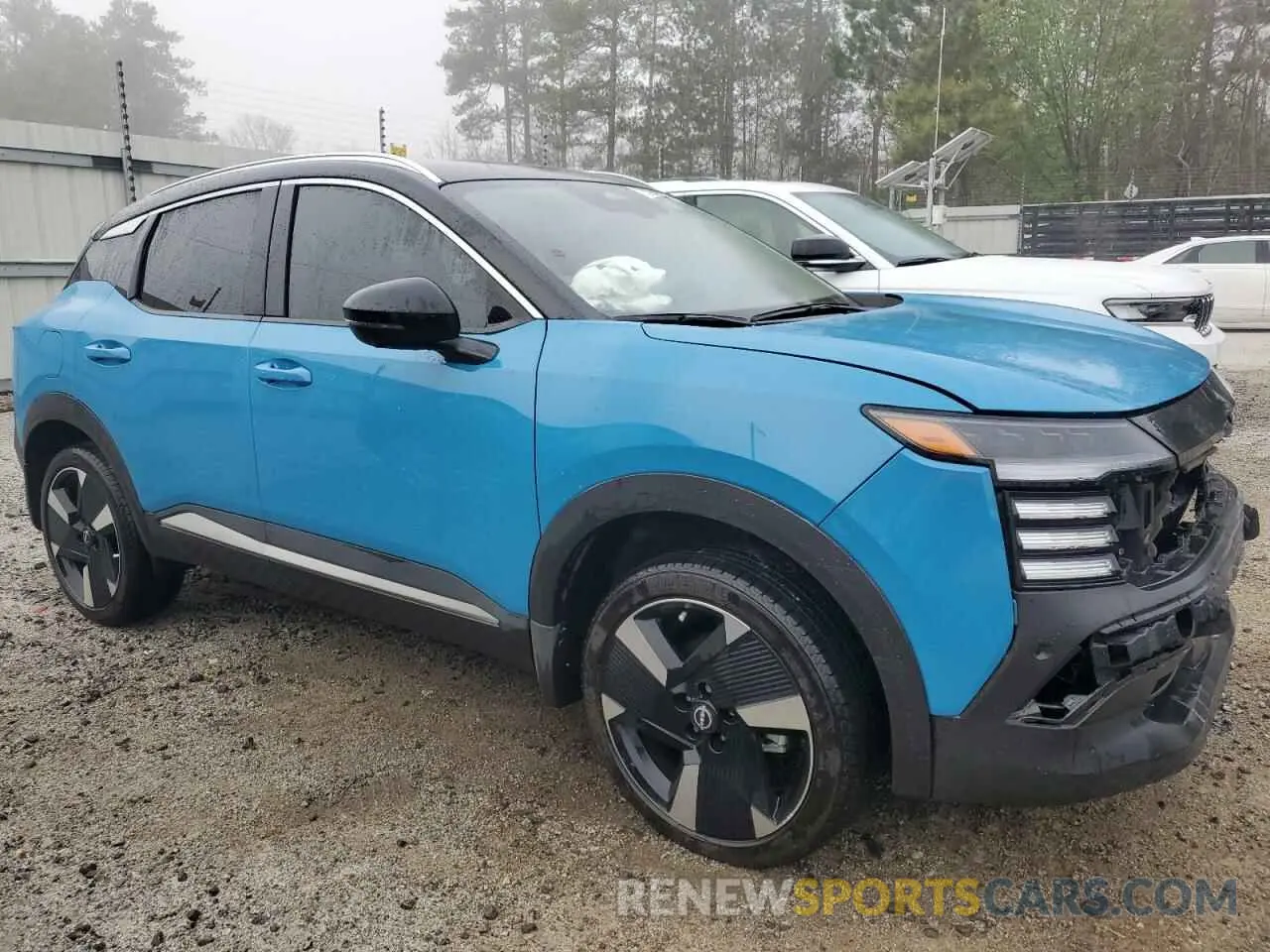4 fotografías del automóvil dañado 3N8AP6DA6SL311433 NISSAN KICKS 2025