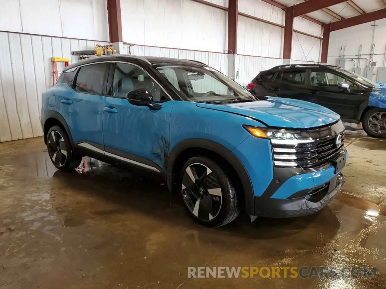 4 fotografías del automóvil dañado 3N8AP6DB1SL323711 NISSAN KICKS 2025