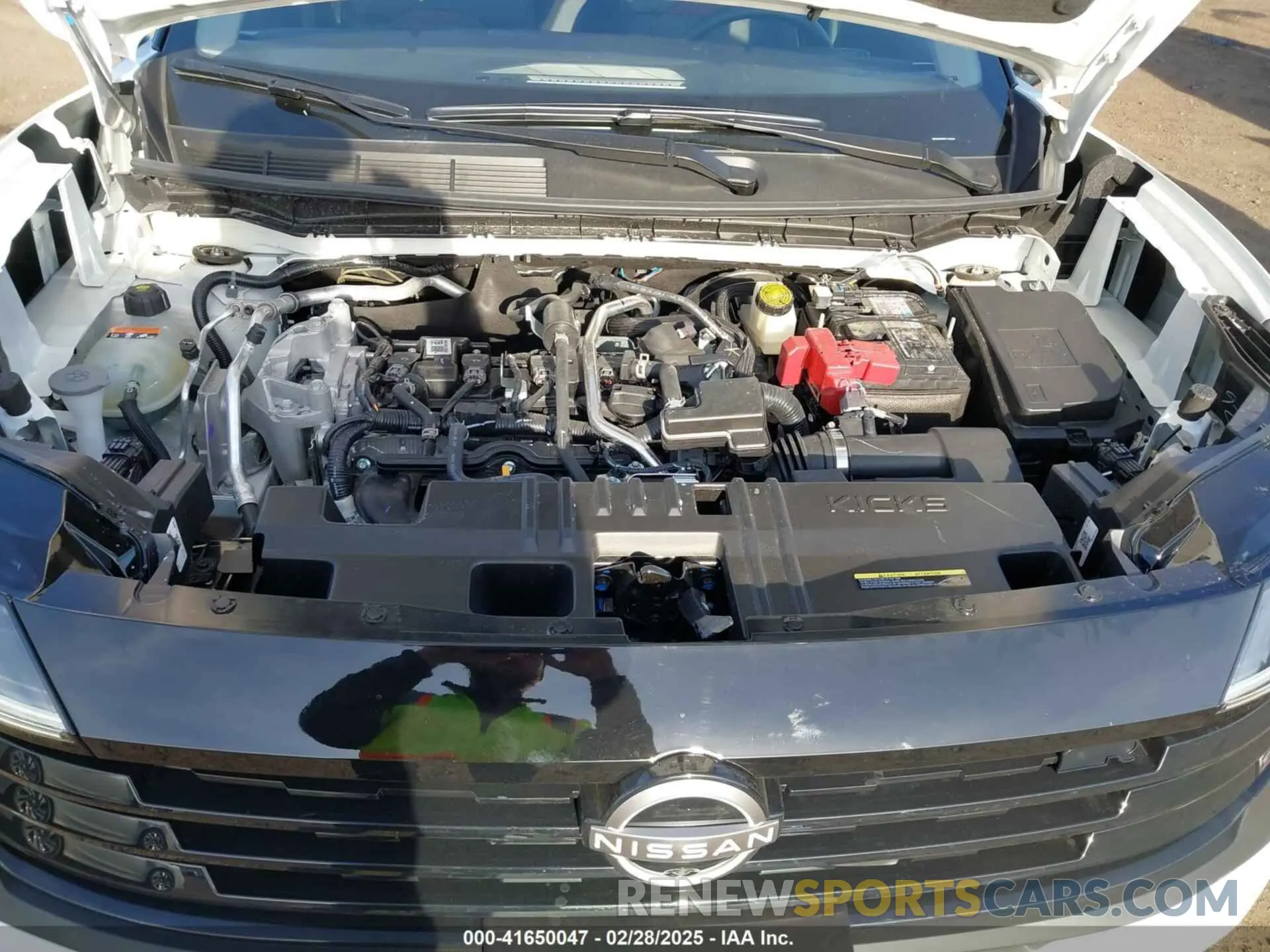 10 fotografías del automóvil dañado 3N8AP6DB5SL308659 NISSAN KICKS 2025