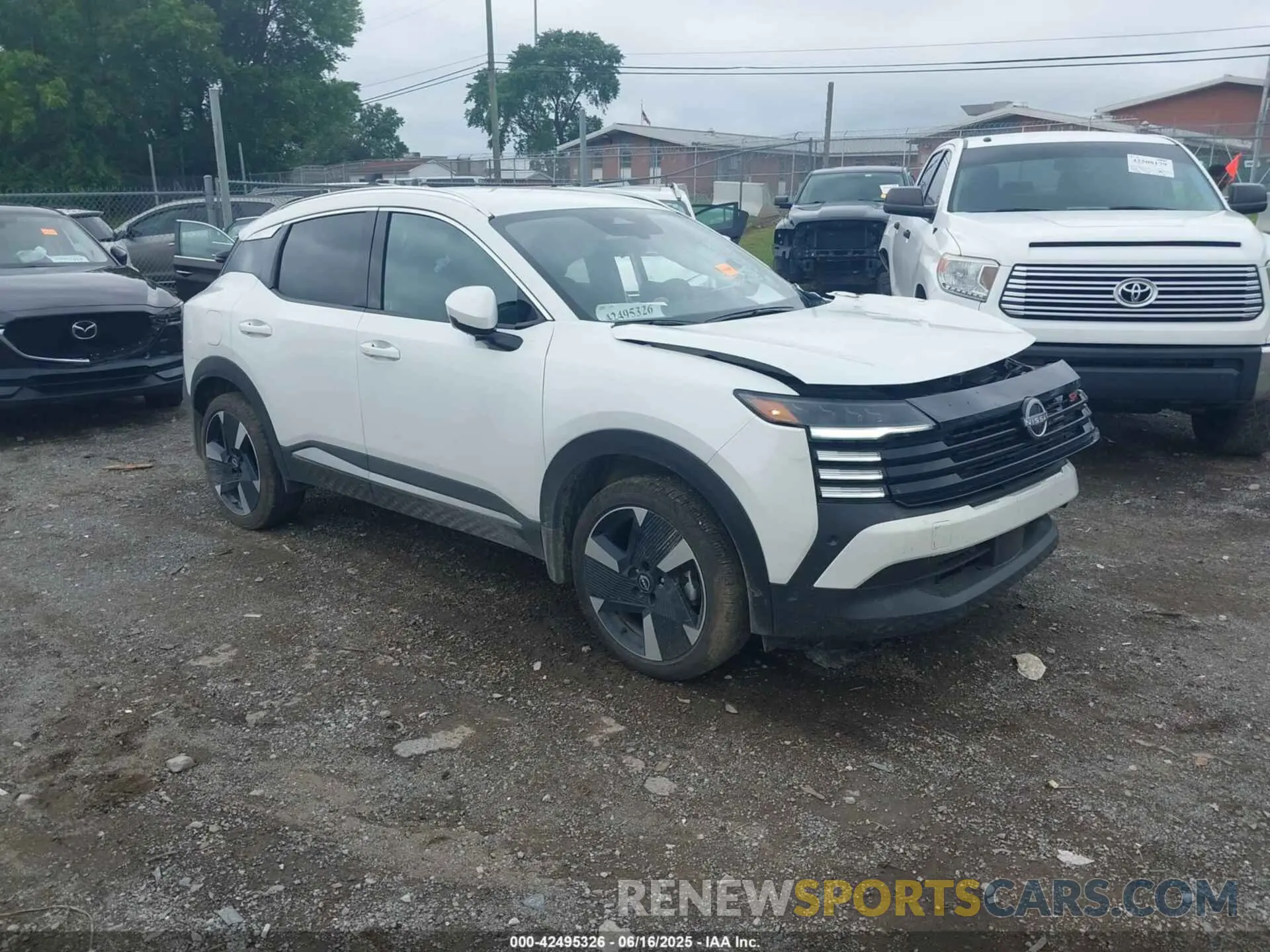 1 fotografías del automóvil dañado 3N8AP6DB9SL348498 NISSAN KICKS 2025