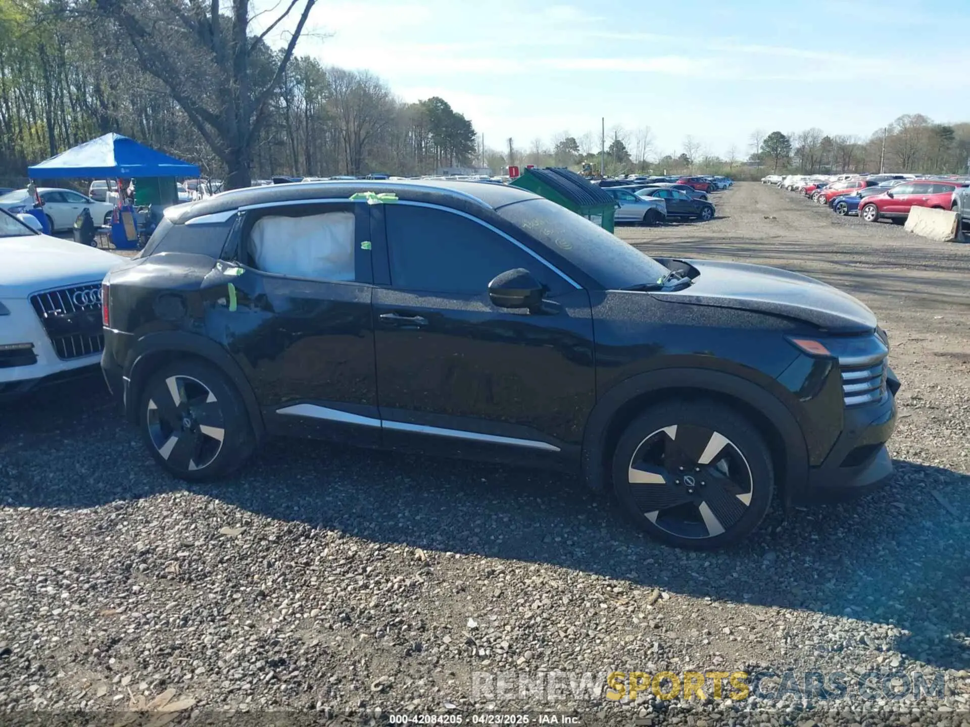 13 fotografías del automóvil dañado 3N8AP6DBXSL314148 NISSAN KICKS 2025