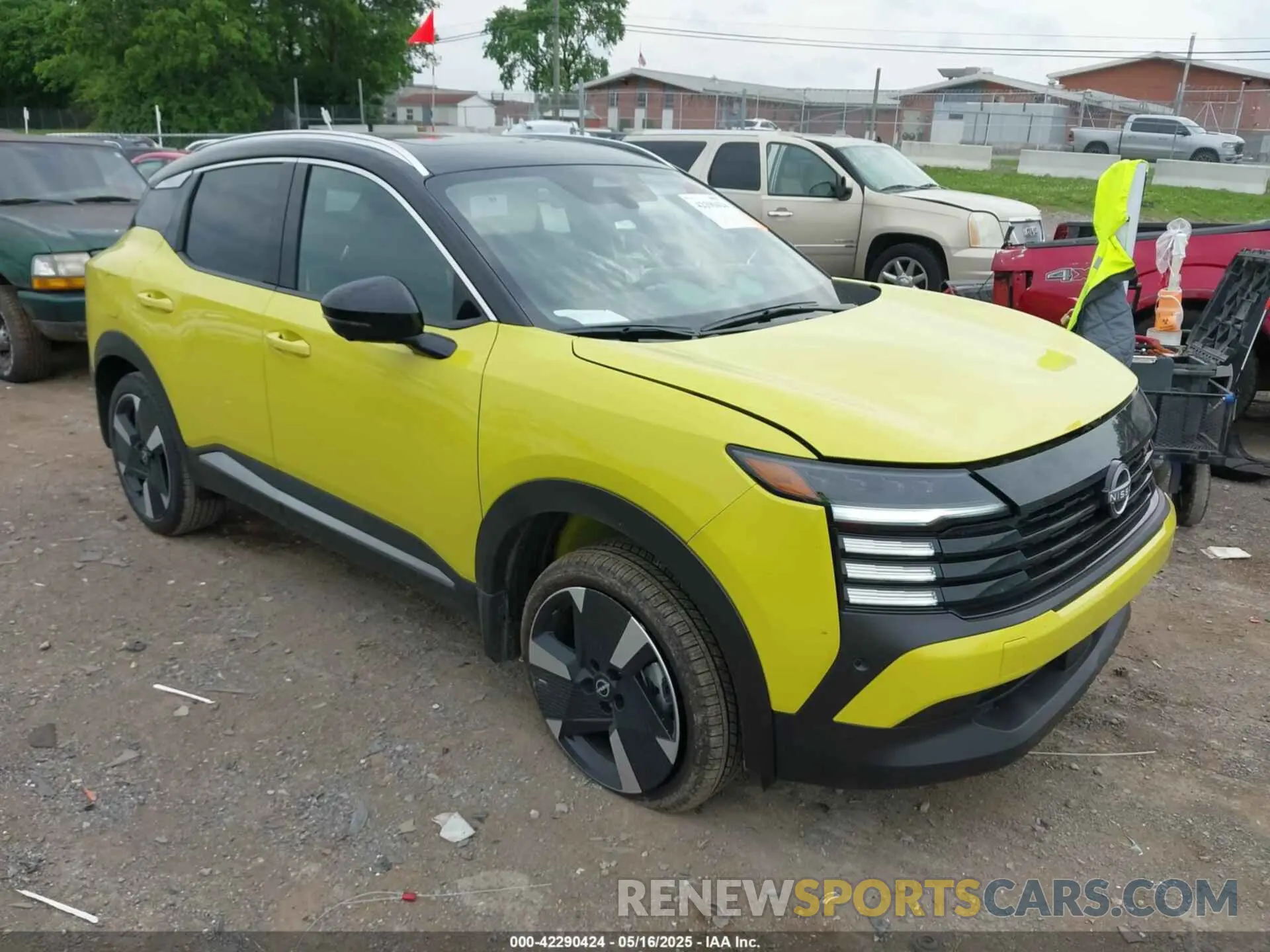 1 fotografías del automóvil dañado 3N8AP6DC9SL350020 NISSAN KICKS 2025