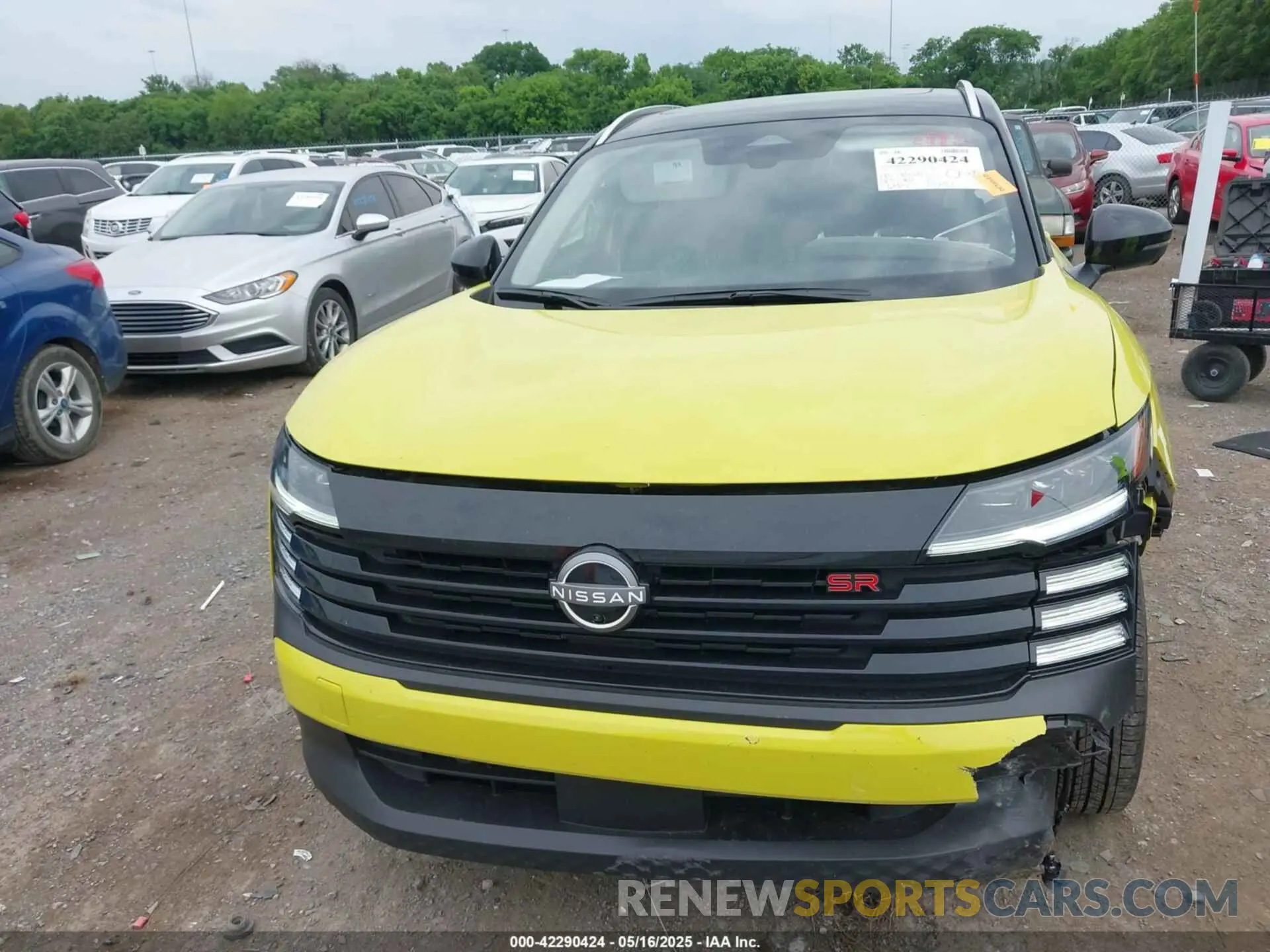 12 fotografías del automóvil dañado 3N8AP6DC9SL350020 NISSAN KICKS 2025